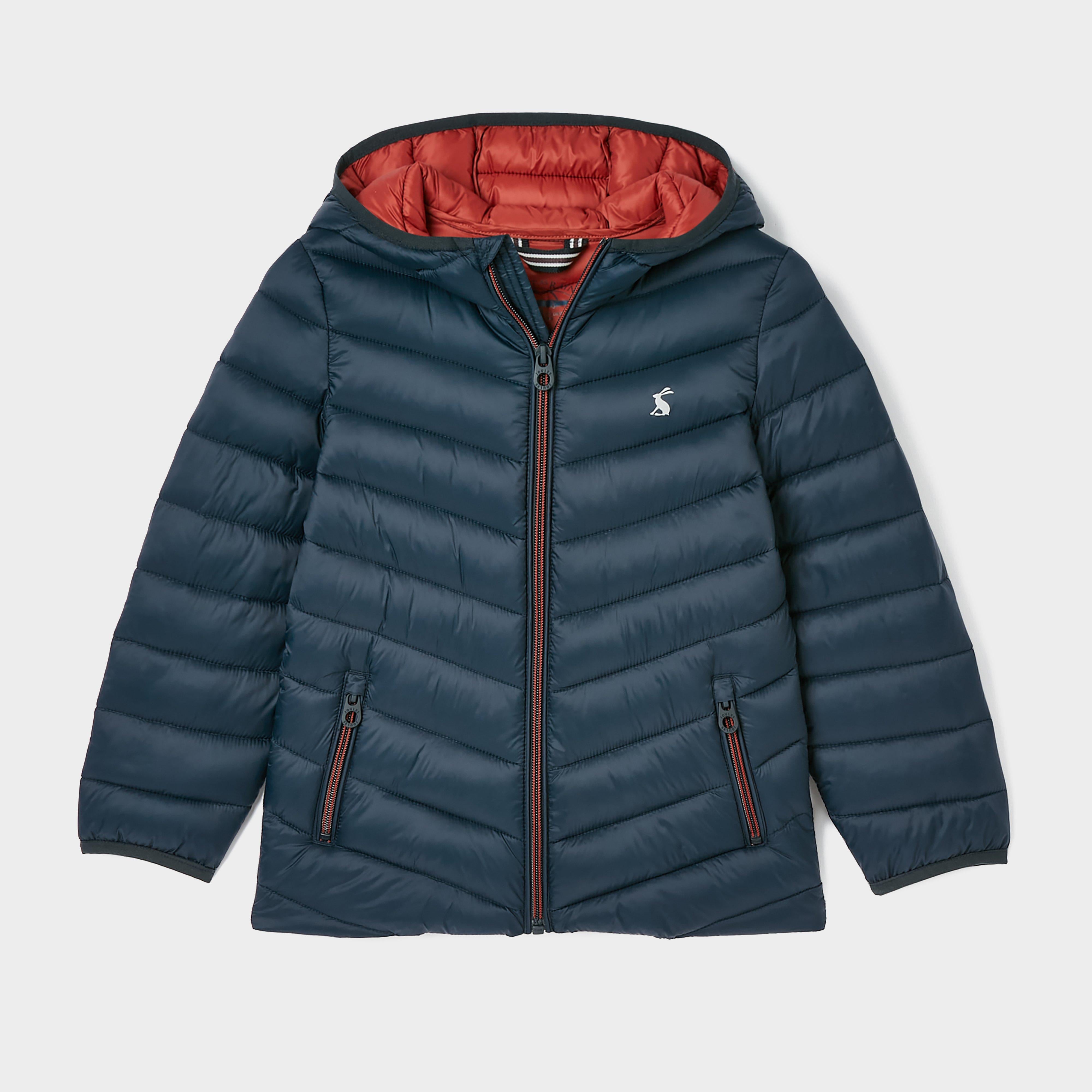 Kids Cairn Showerproof Padded Coat Navy Blue