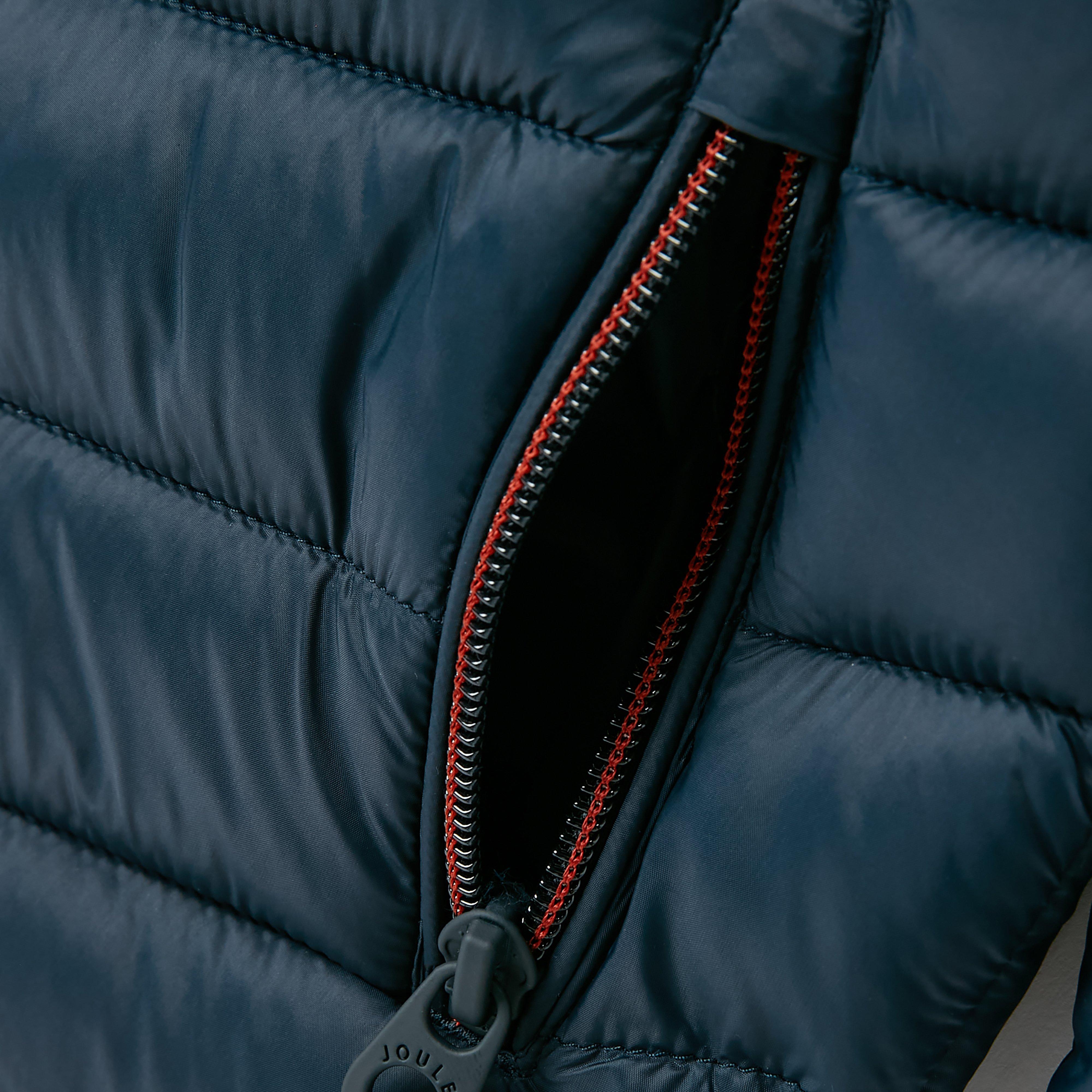 Kids Cairn Showerproof Padded Coat Navy Blue