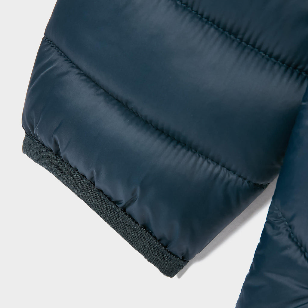 Kids Cairn Showerproof Padded Coat Navy Blue