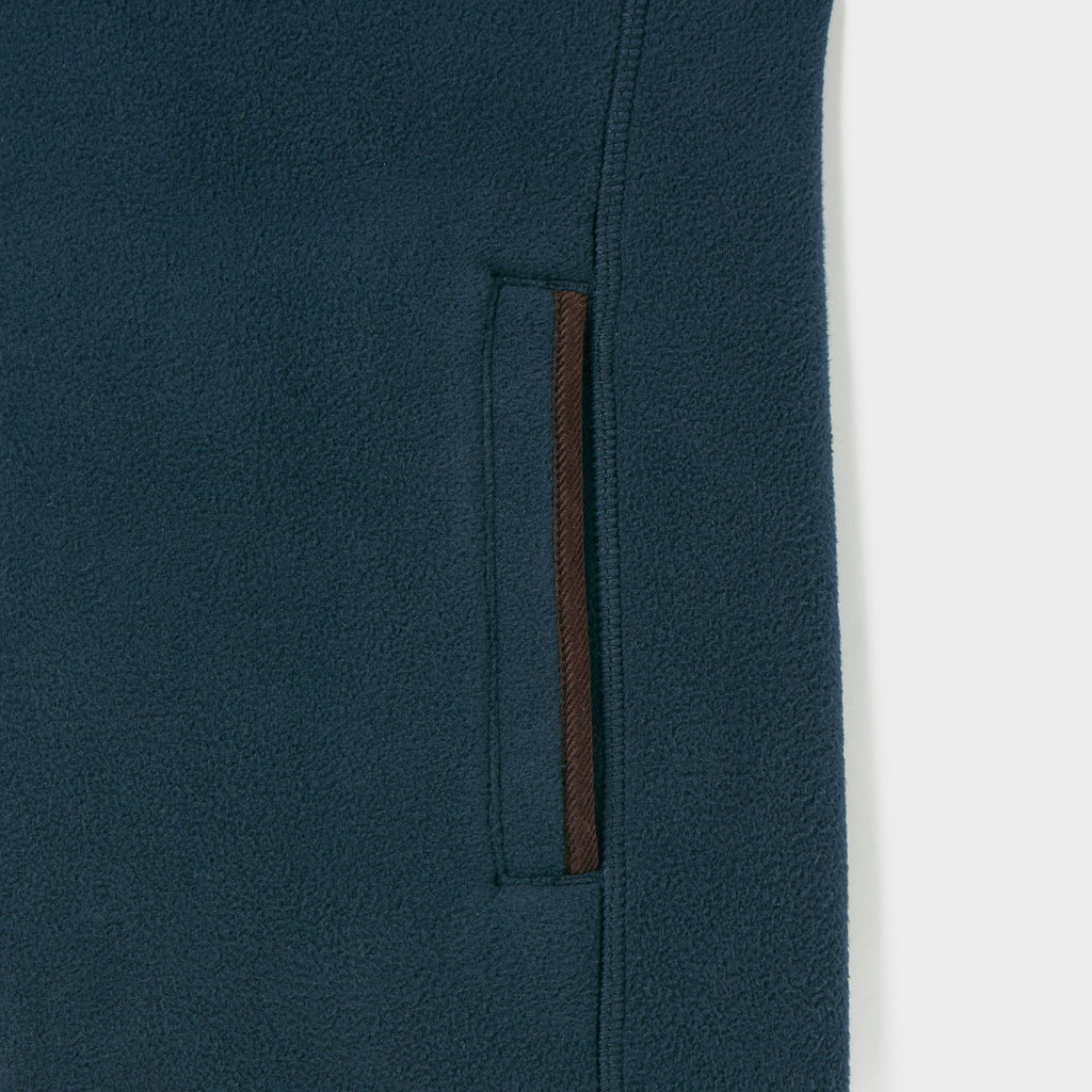 Kids Coxton Fleece Gilet Blue