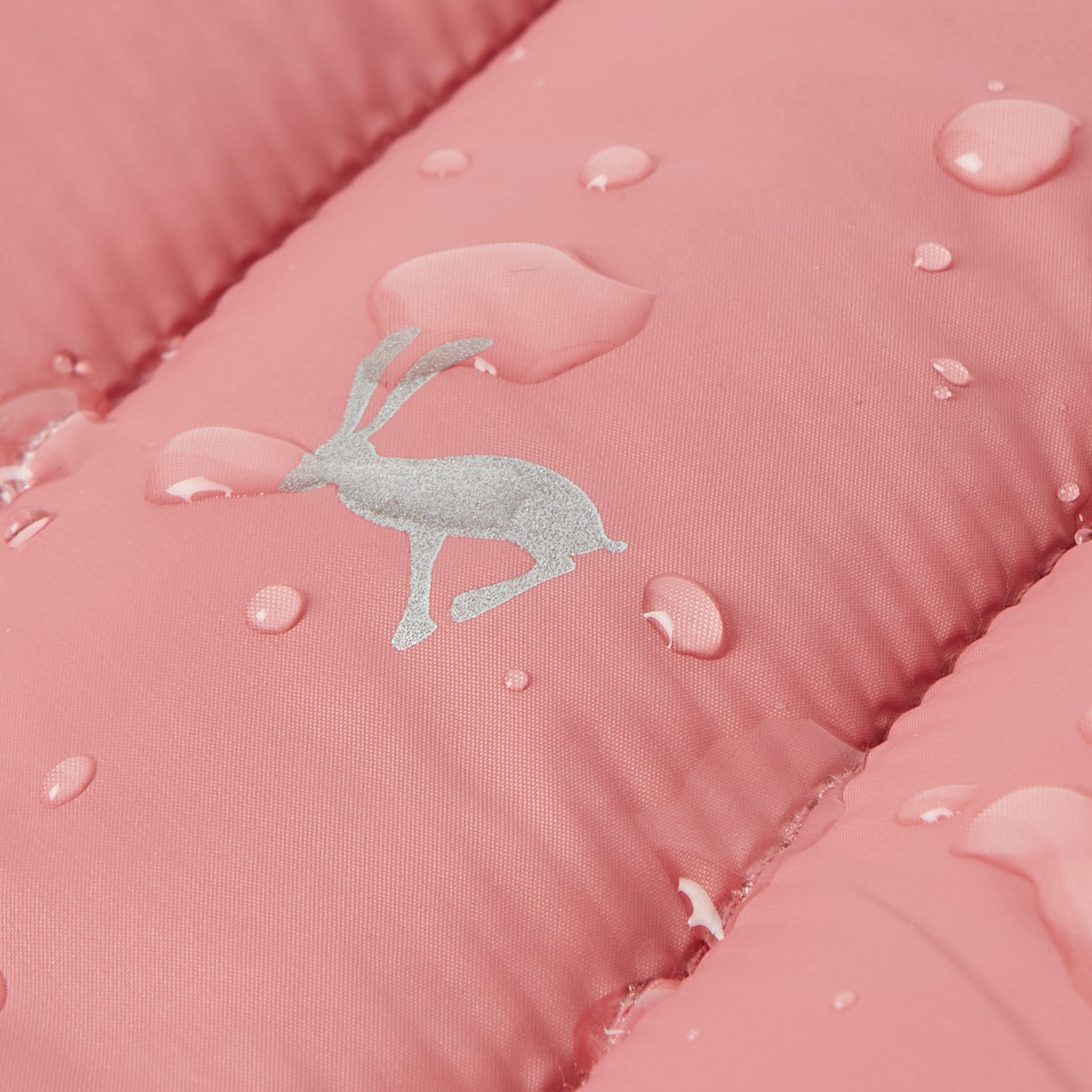 Kids Crofton Showerproof Quilted Gilet Pink