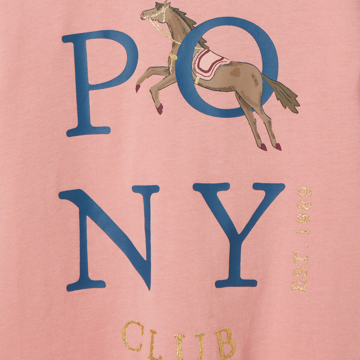 Kids Bessie Artwork T-Shirt Pink