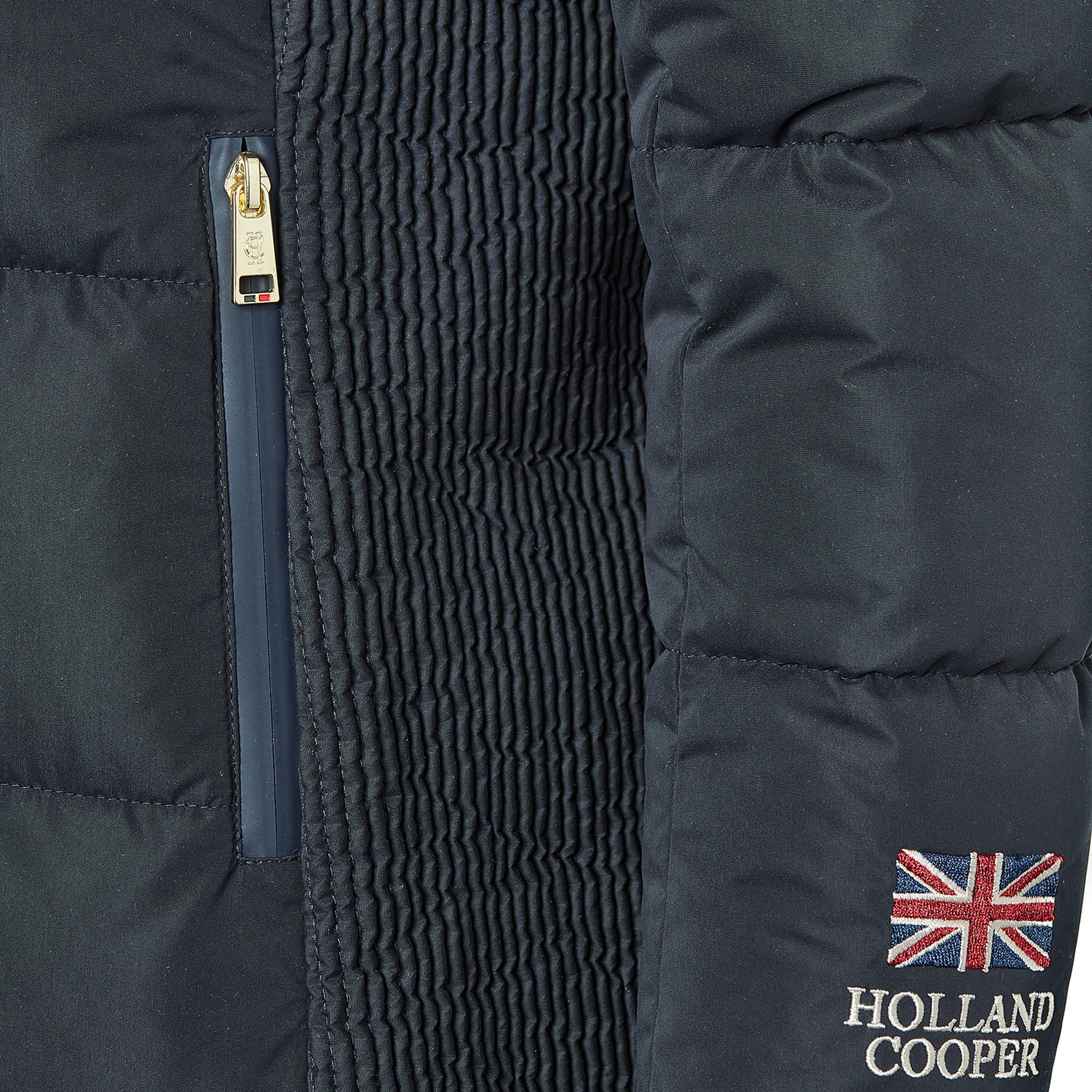 Womens Team Padded Coat Ink Navy