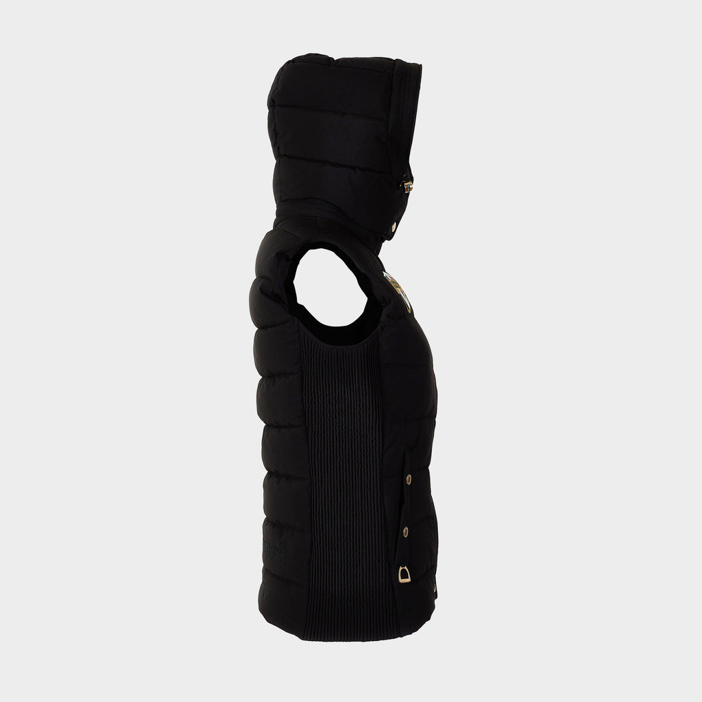 Womens Team Gilet Black