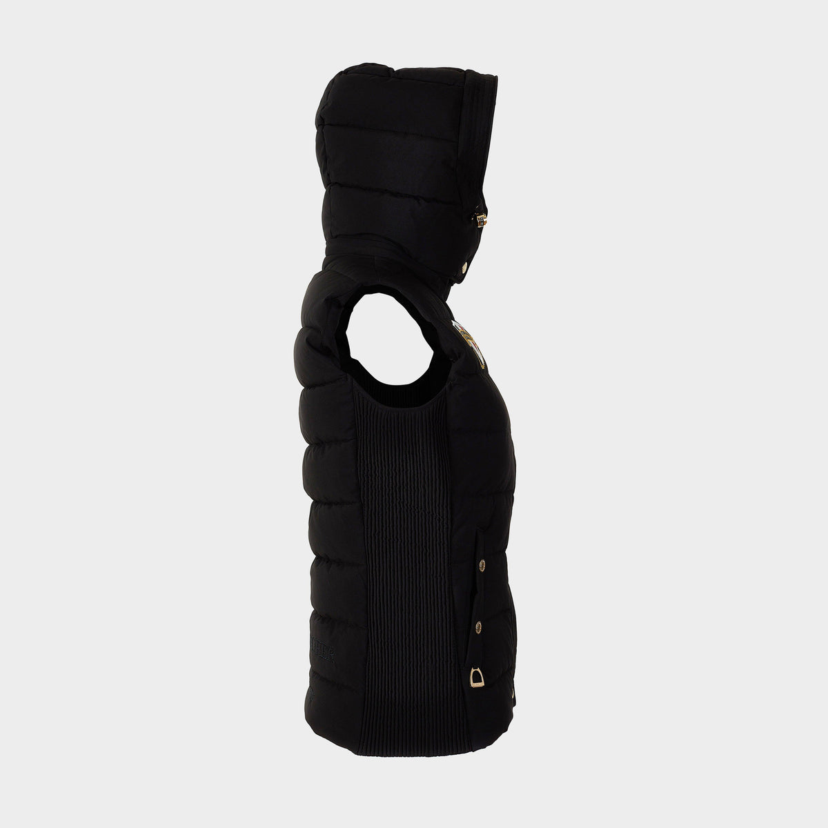 Womens Team Gilet Black