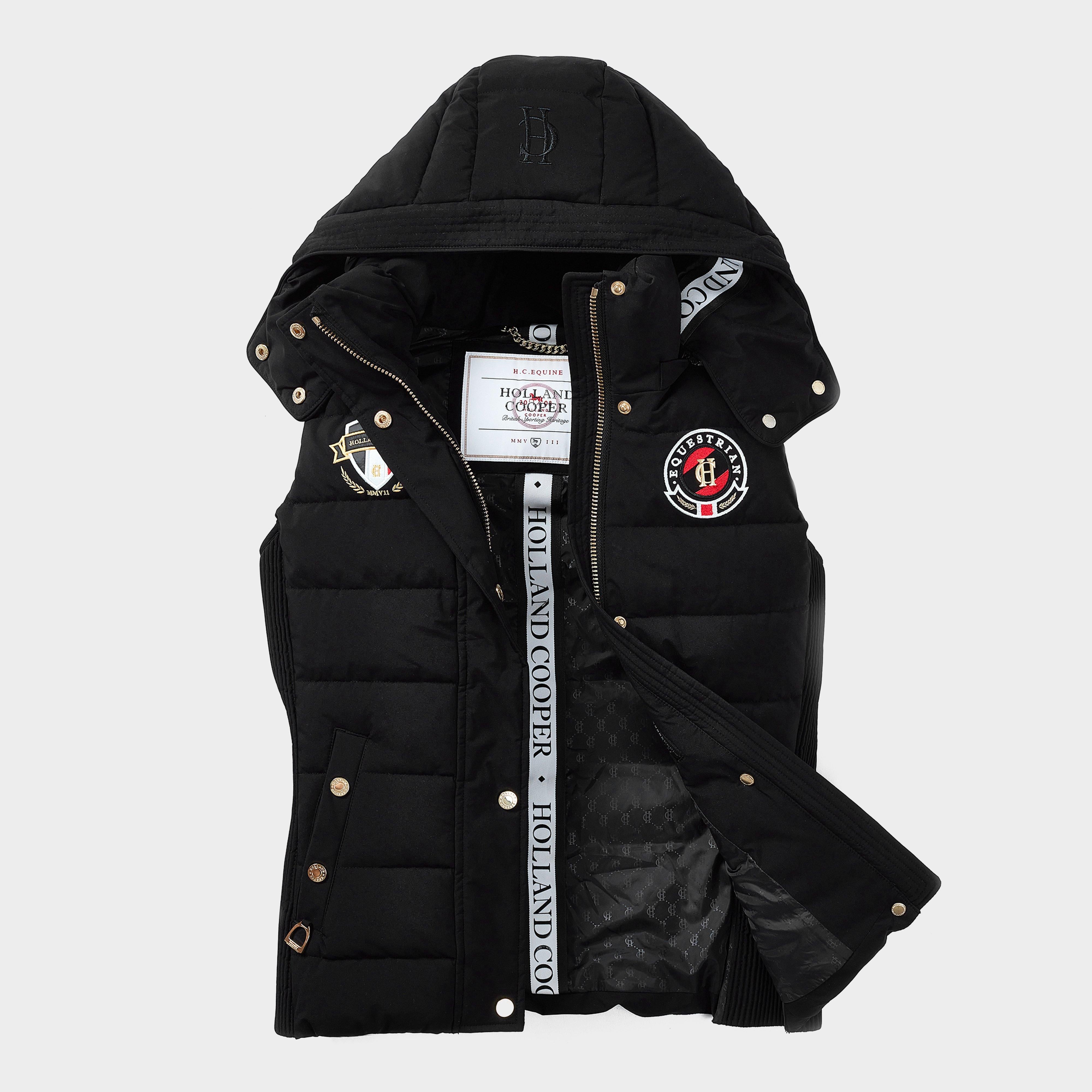 Womens Team Gilet Black