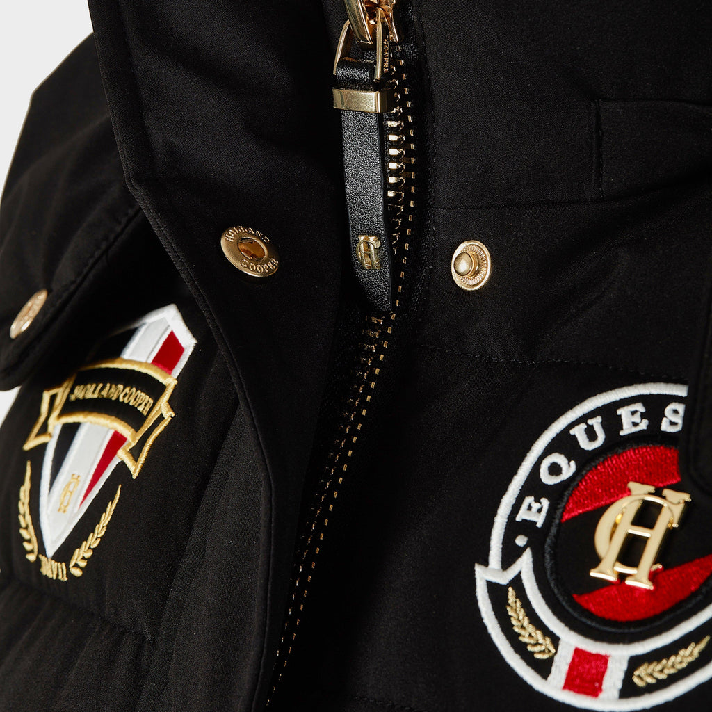 Womens Team Gilet Black