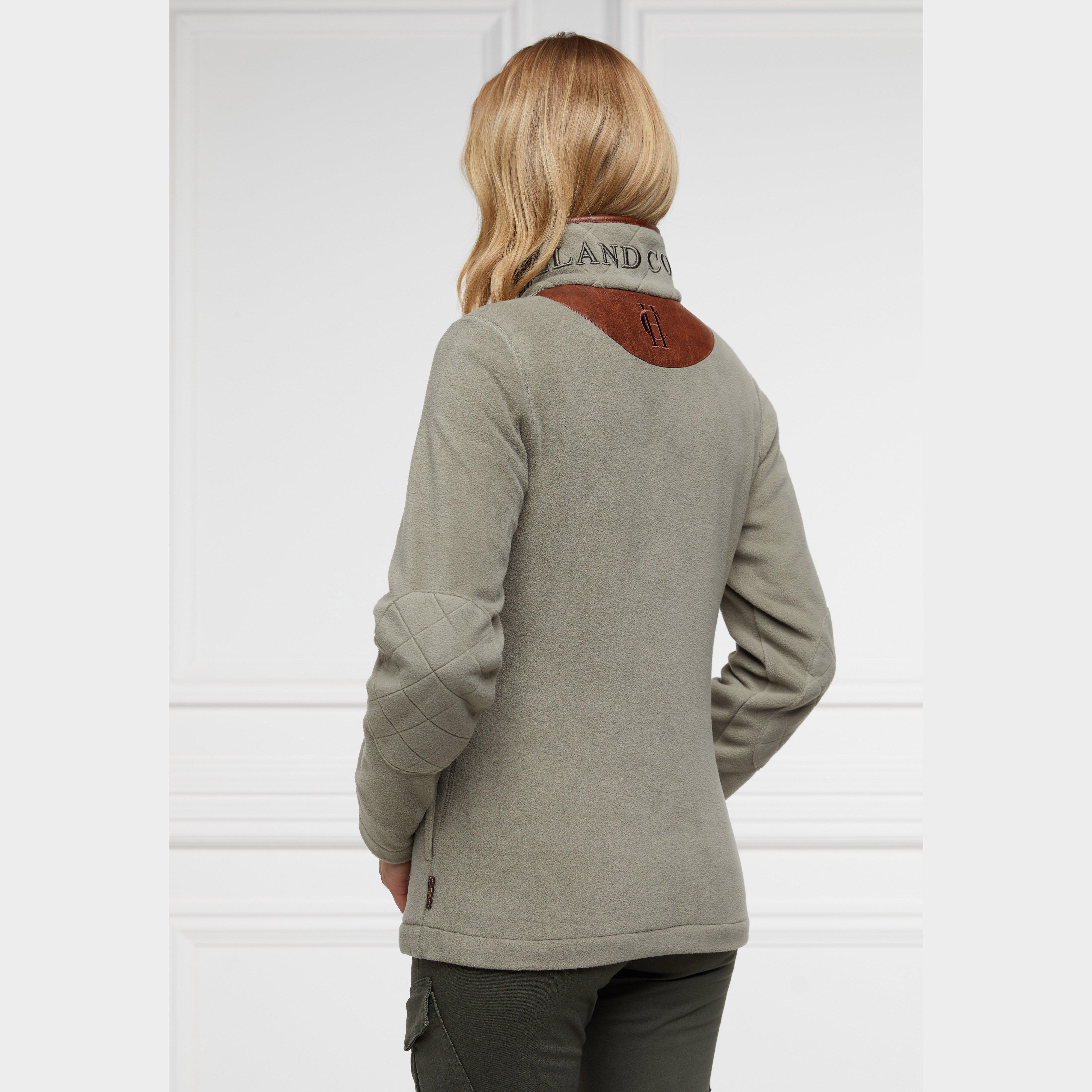 Womens Country Half Zip Fleece Sage