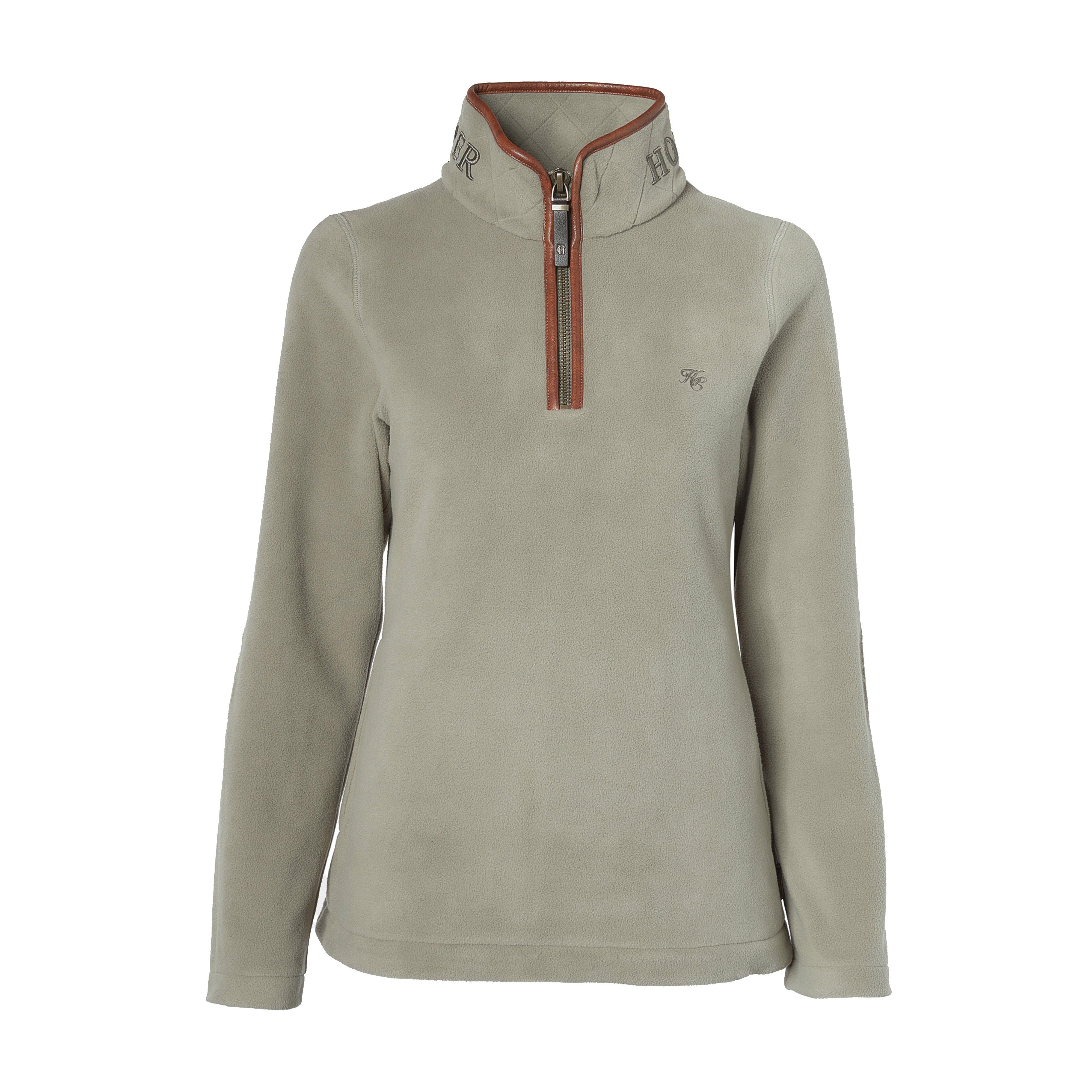 Womens Country Half Zip Fleece Sage