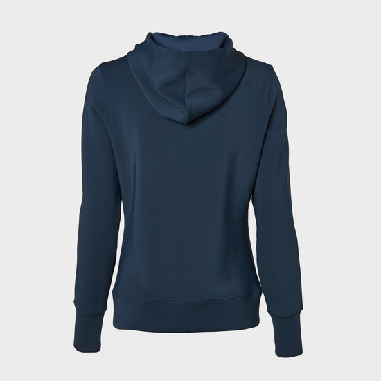 Womens Crystal Hoodie Navy