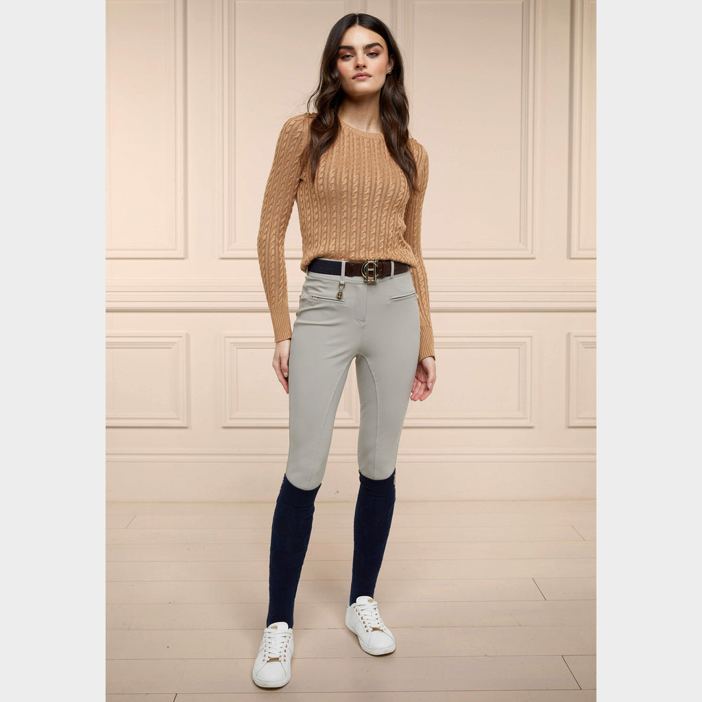 Womens Windsor Breeches Soft Grey