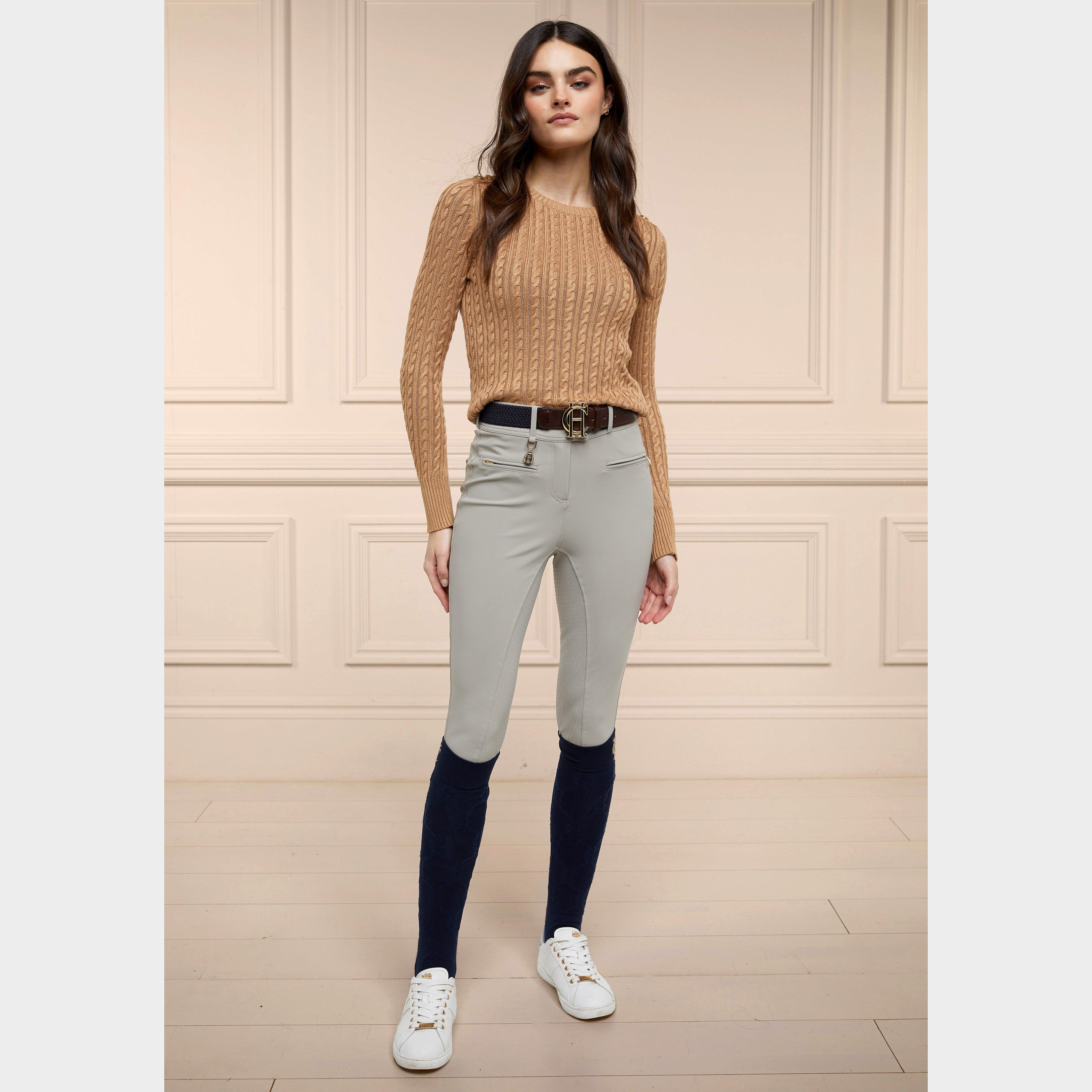 Womens Windsor Breeches Soft Grey