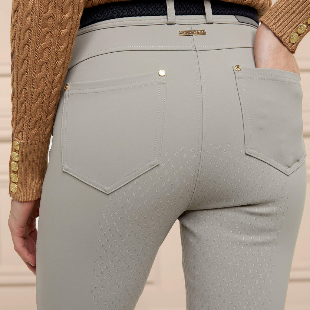 Womens Windsor Breeches Soft Grey