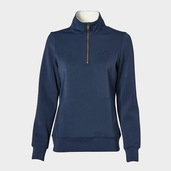 Womens Training Henley Ink Navy