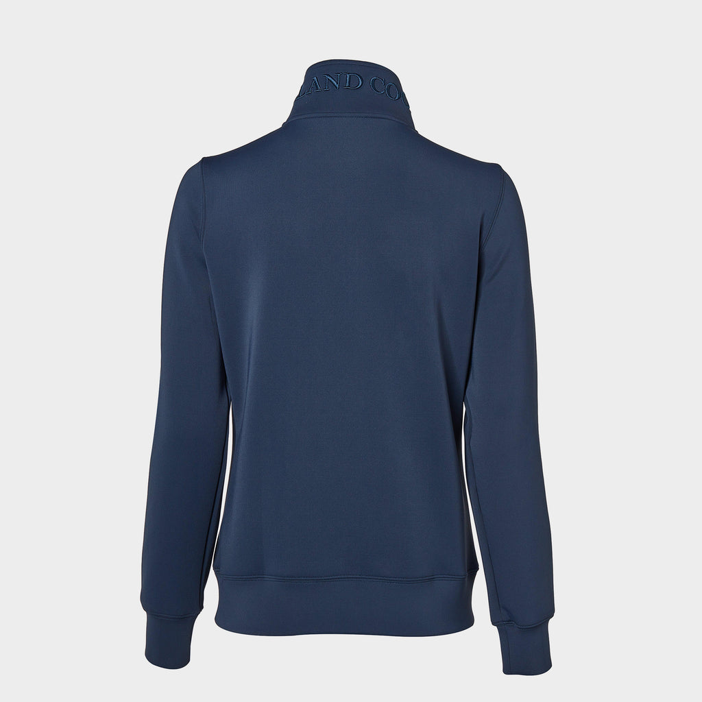 Womens Training Henley Ink Navy