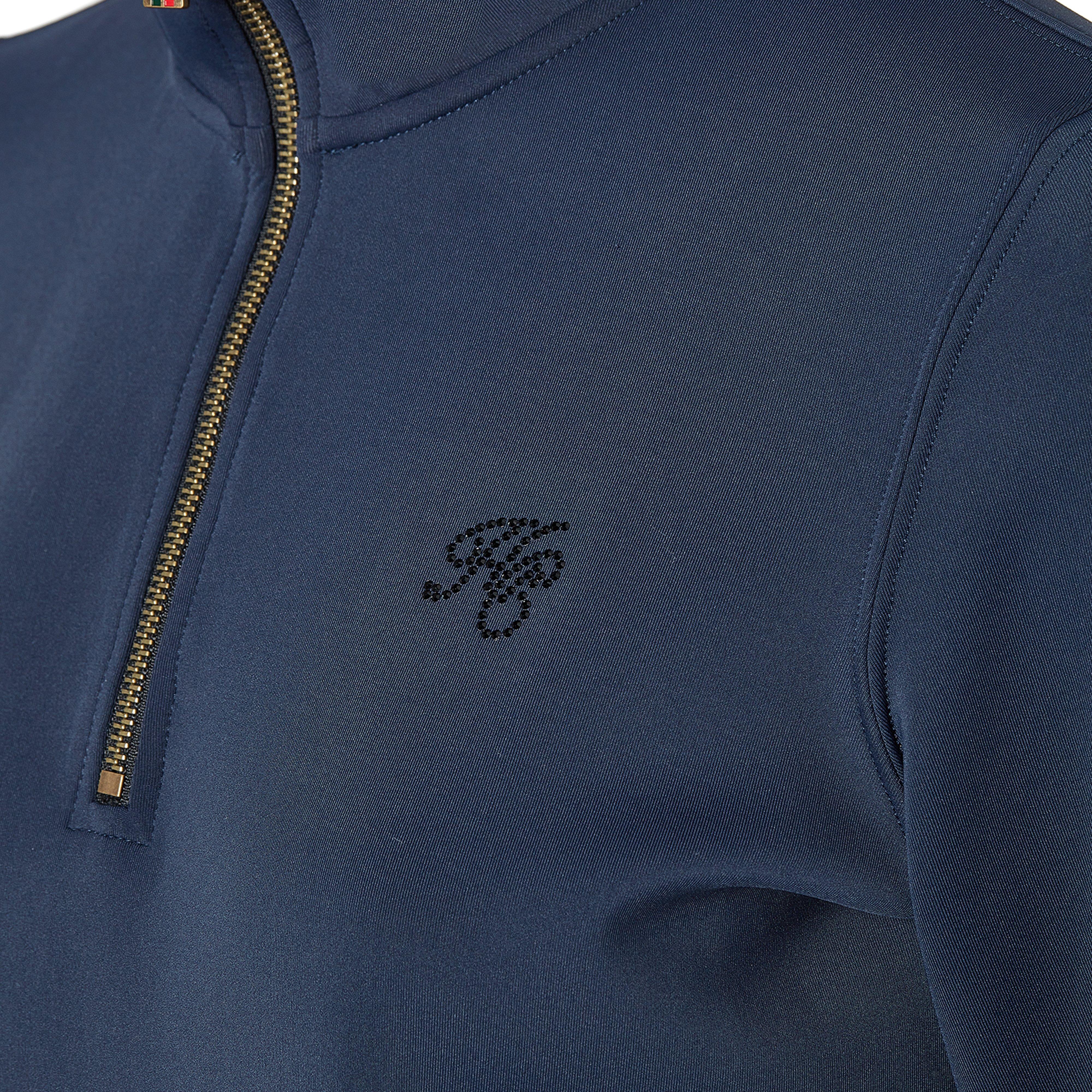 Womens Training Henley Ink Navy