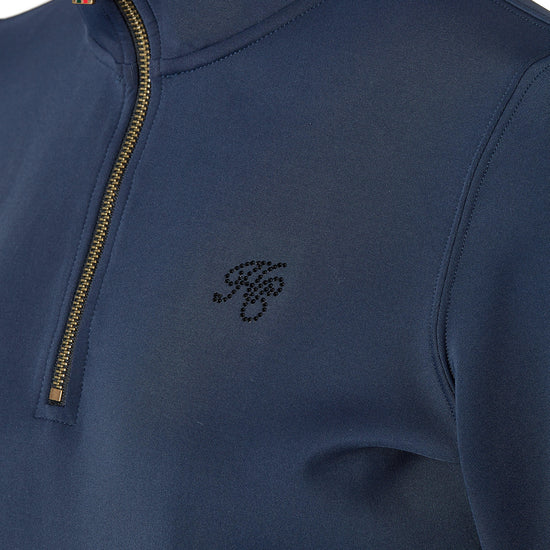 Womens Training Henley Ink Navy