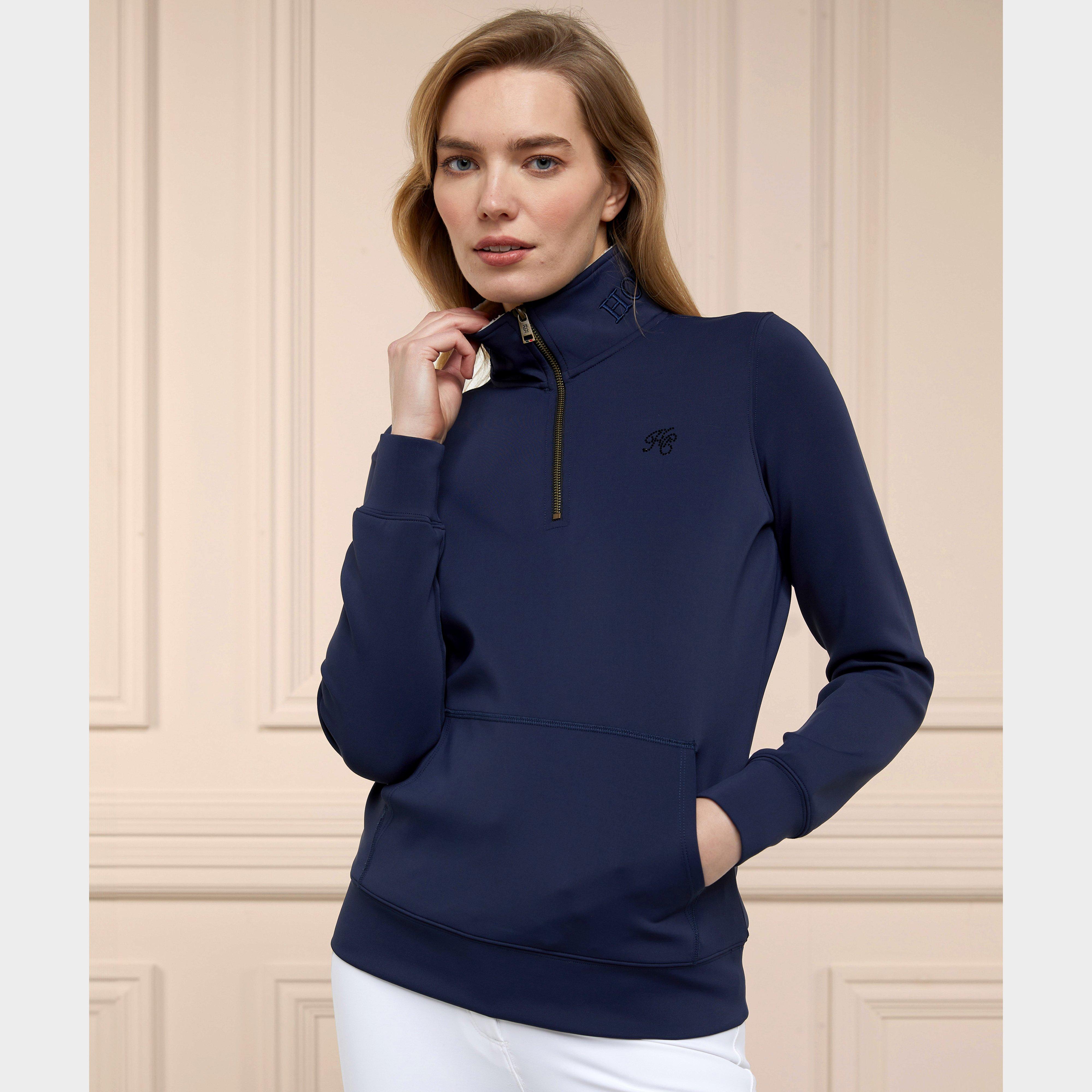 Womens Training Henley Ink Navy