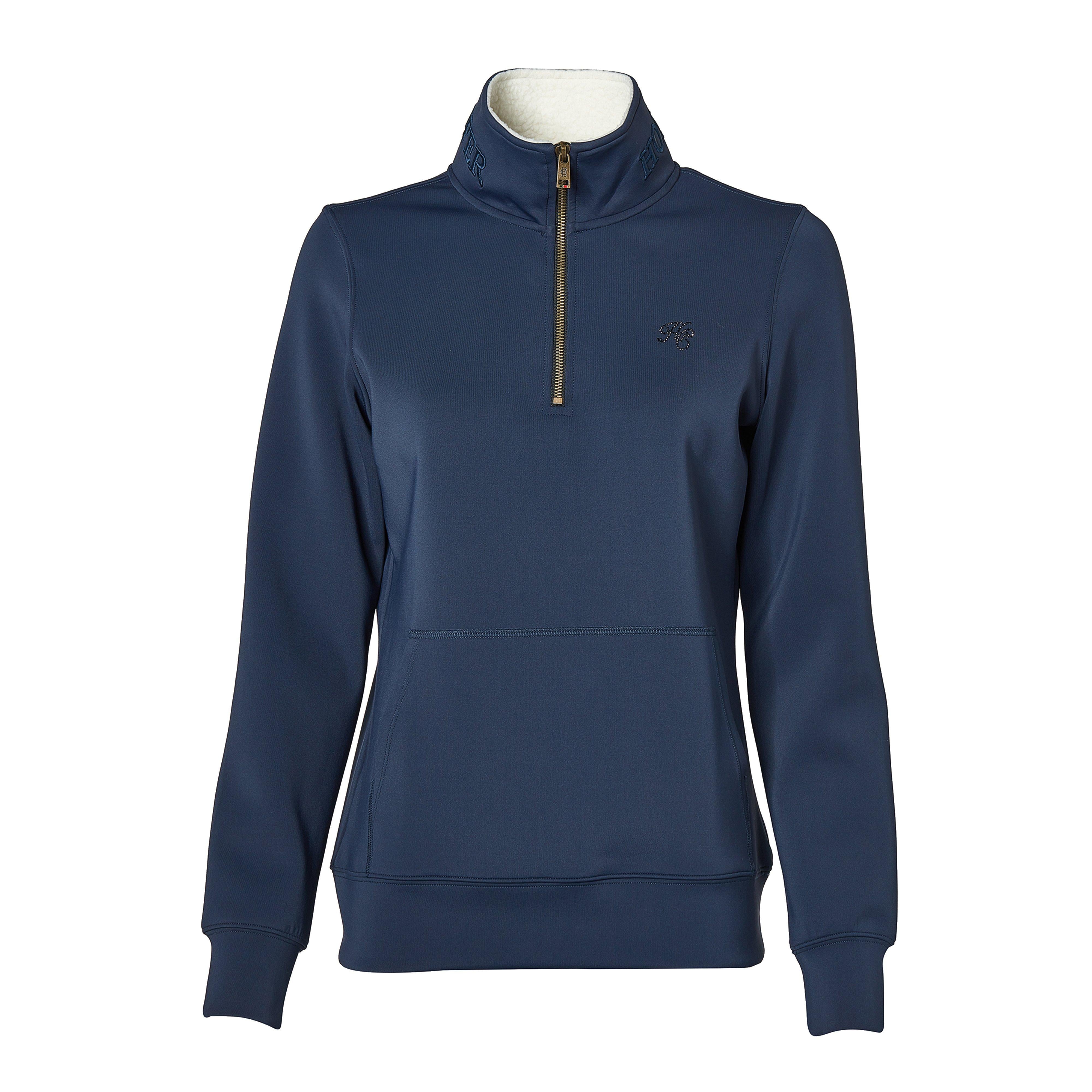 Womens Training Henley Ink Navy