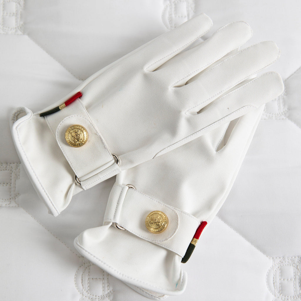 Riding Gloves White