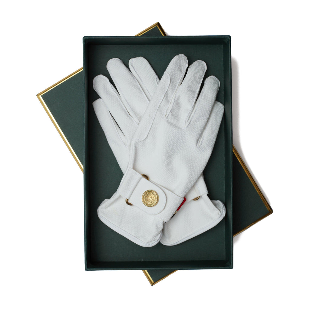 Riding Gloves White