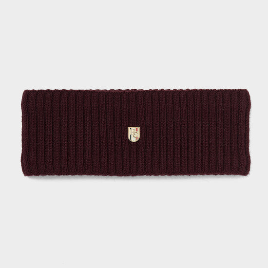 Womens Burghley Headband Aubergine