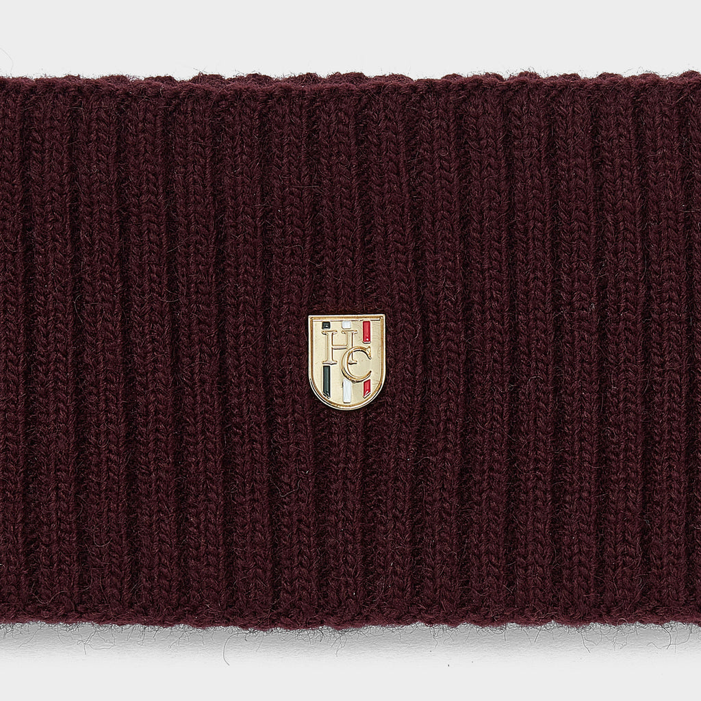 Womens Burghley Headband Aubergine