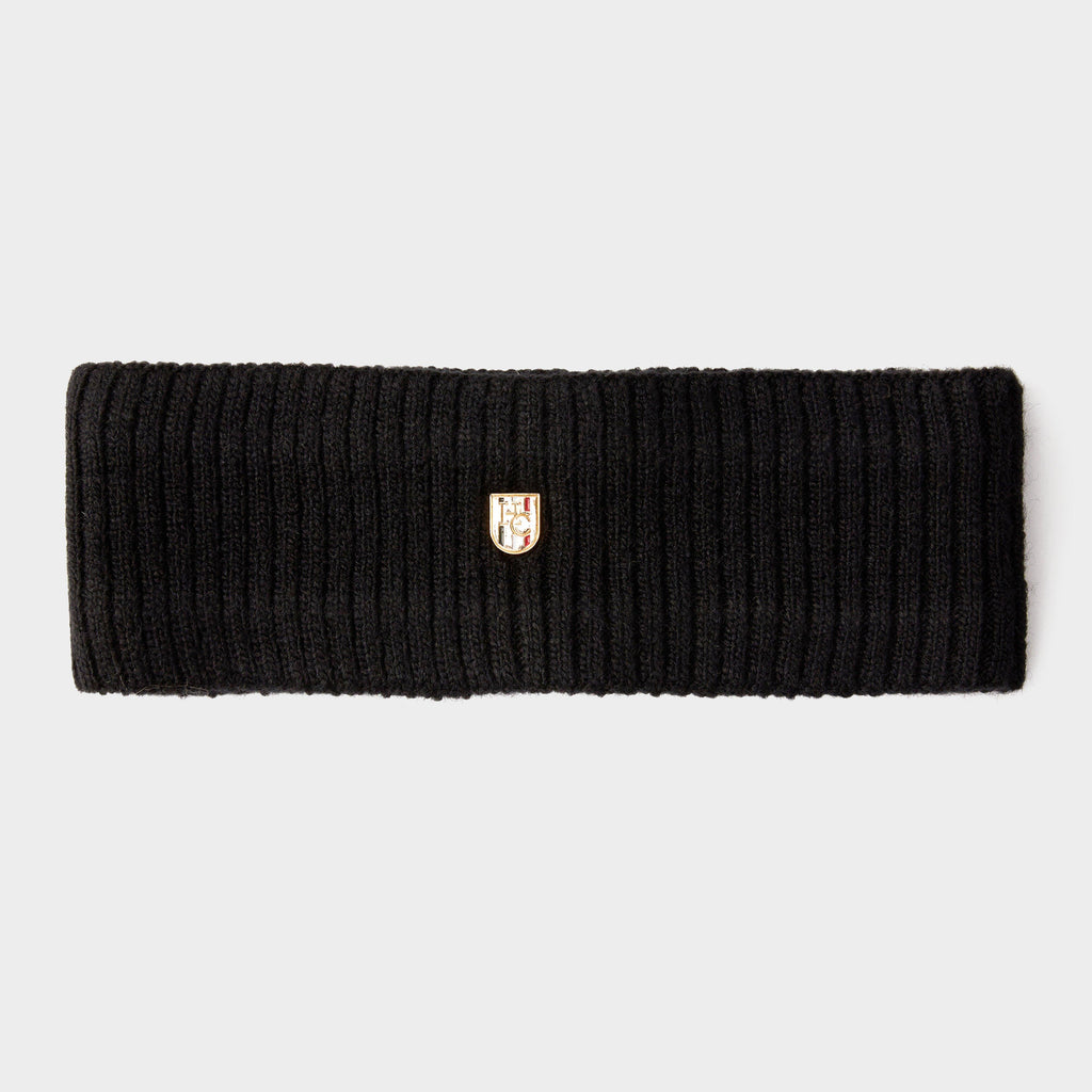 Womens Burghley Headband Black