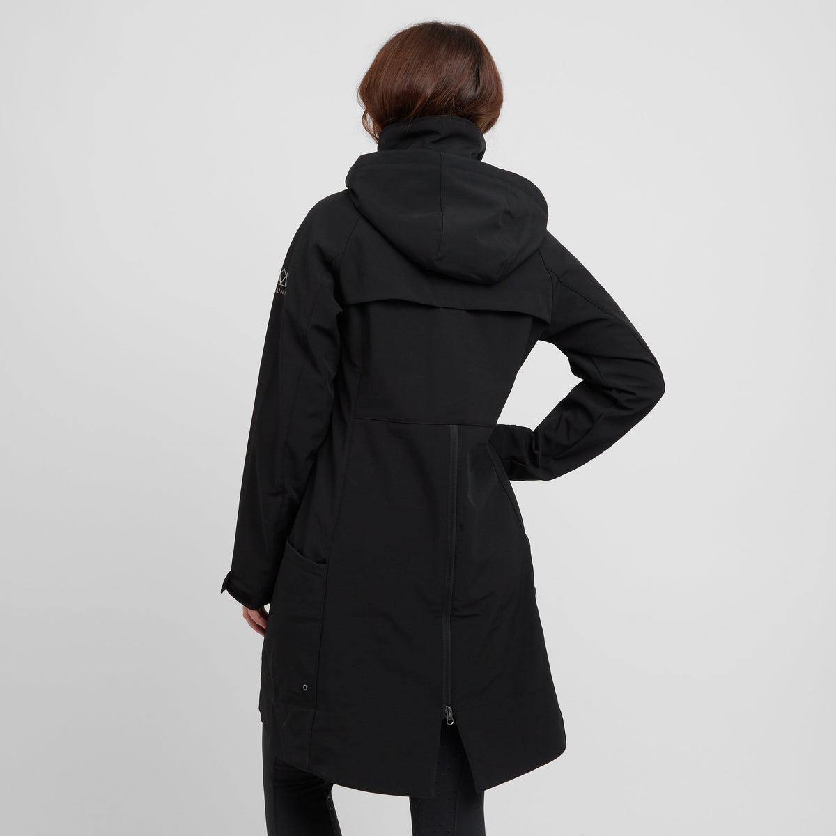 Womens Stella Softshell Parka Black