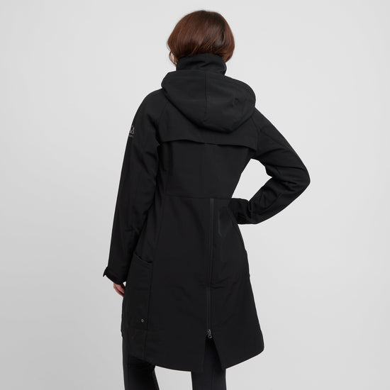 Womens Stella Softshell Parka Black