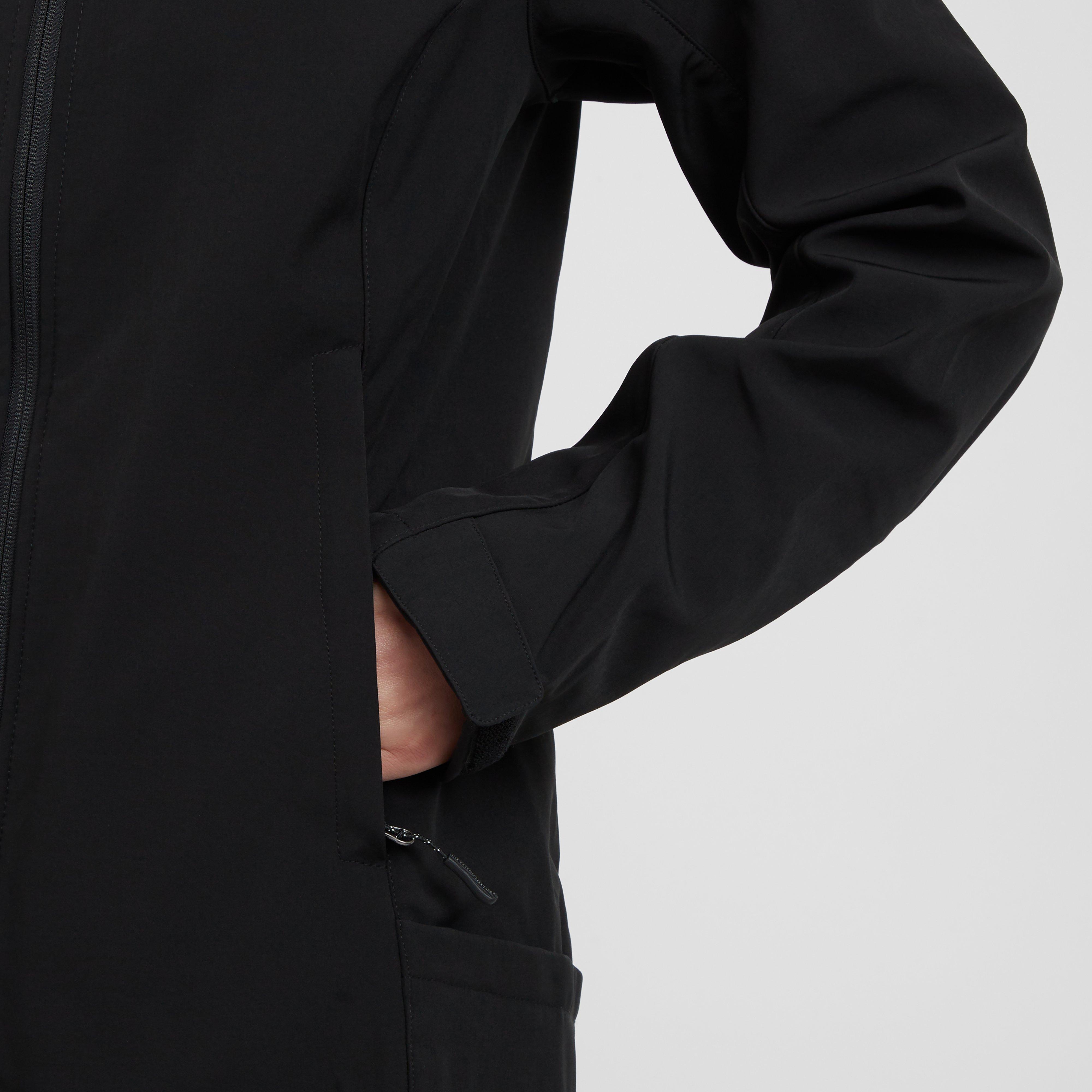 Womens Stella Softshell Parka Black