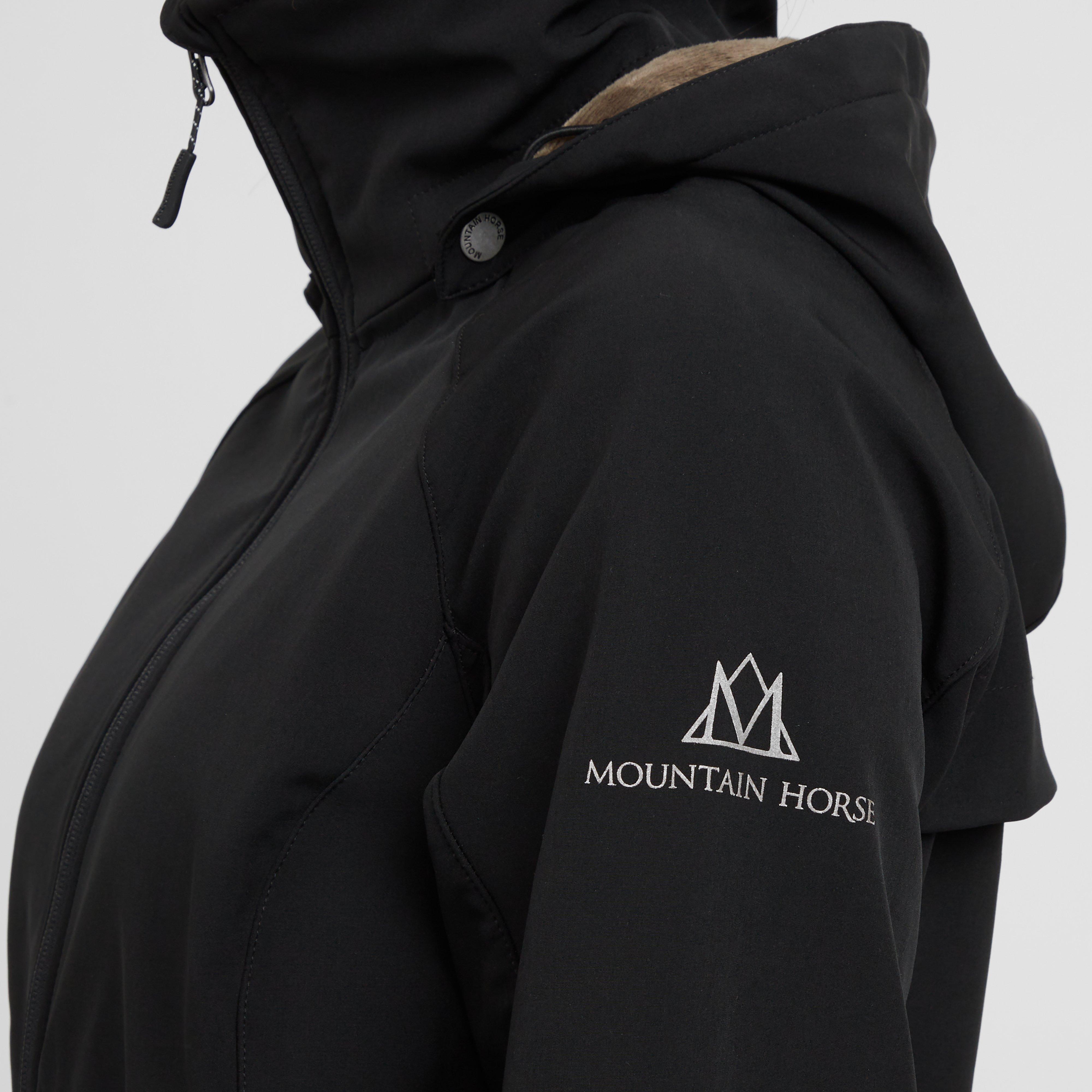 Womens Stella Softshell Parka Black