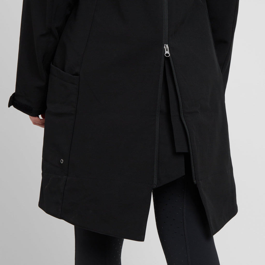 Womens Stella Softshell Parka Black