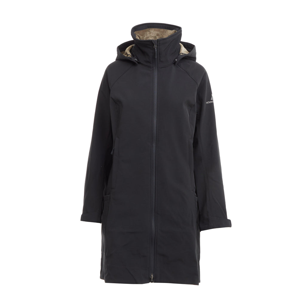 Womens Stella Softshell Parka Black