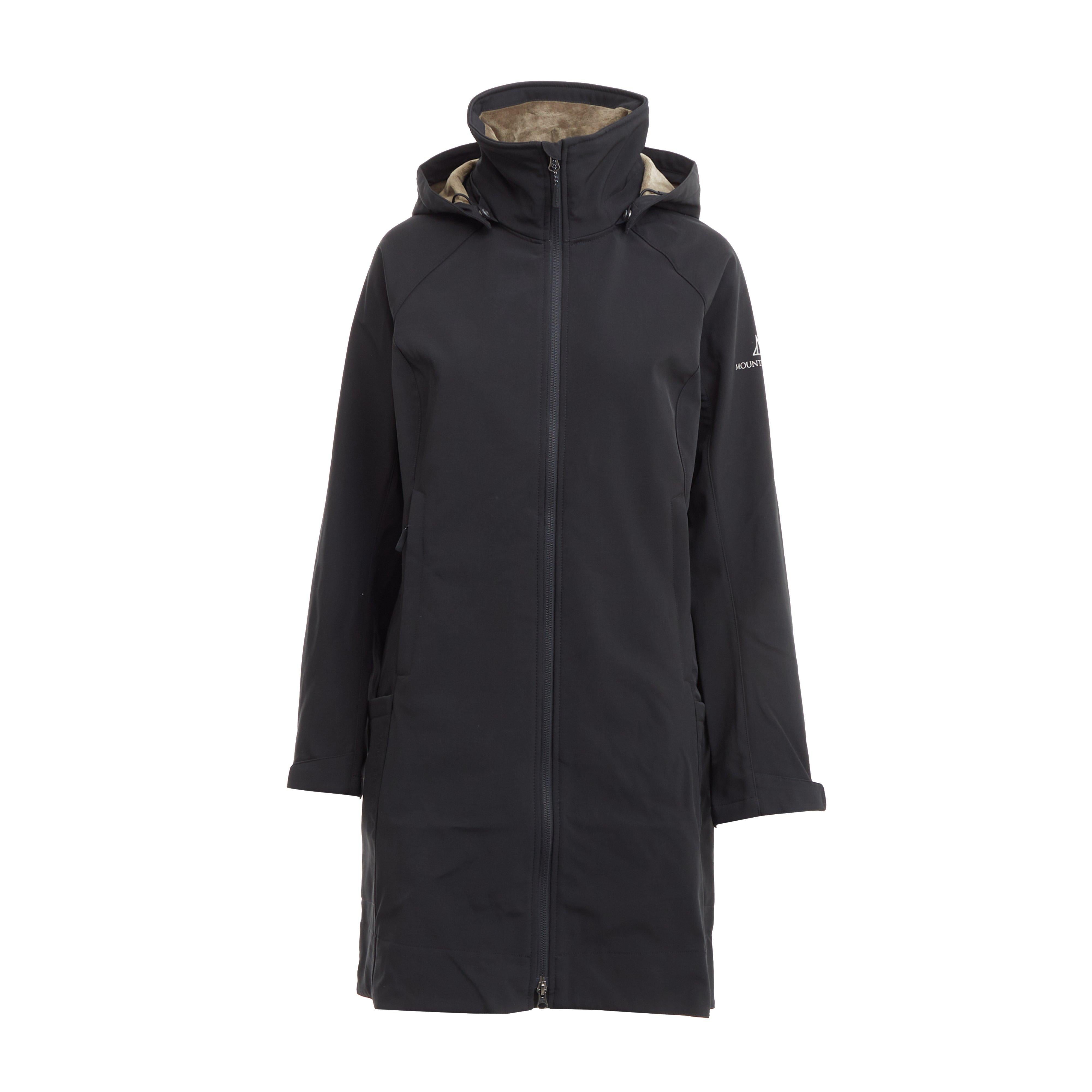 Womens Stella Softshell Parka Black