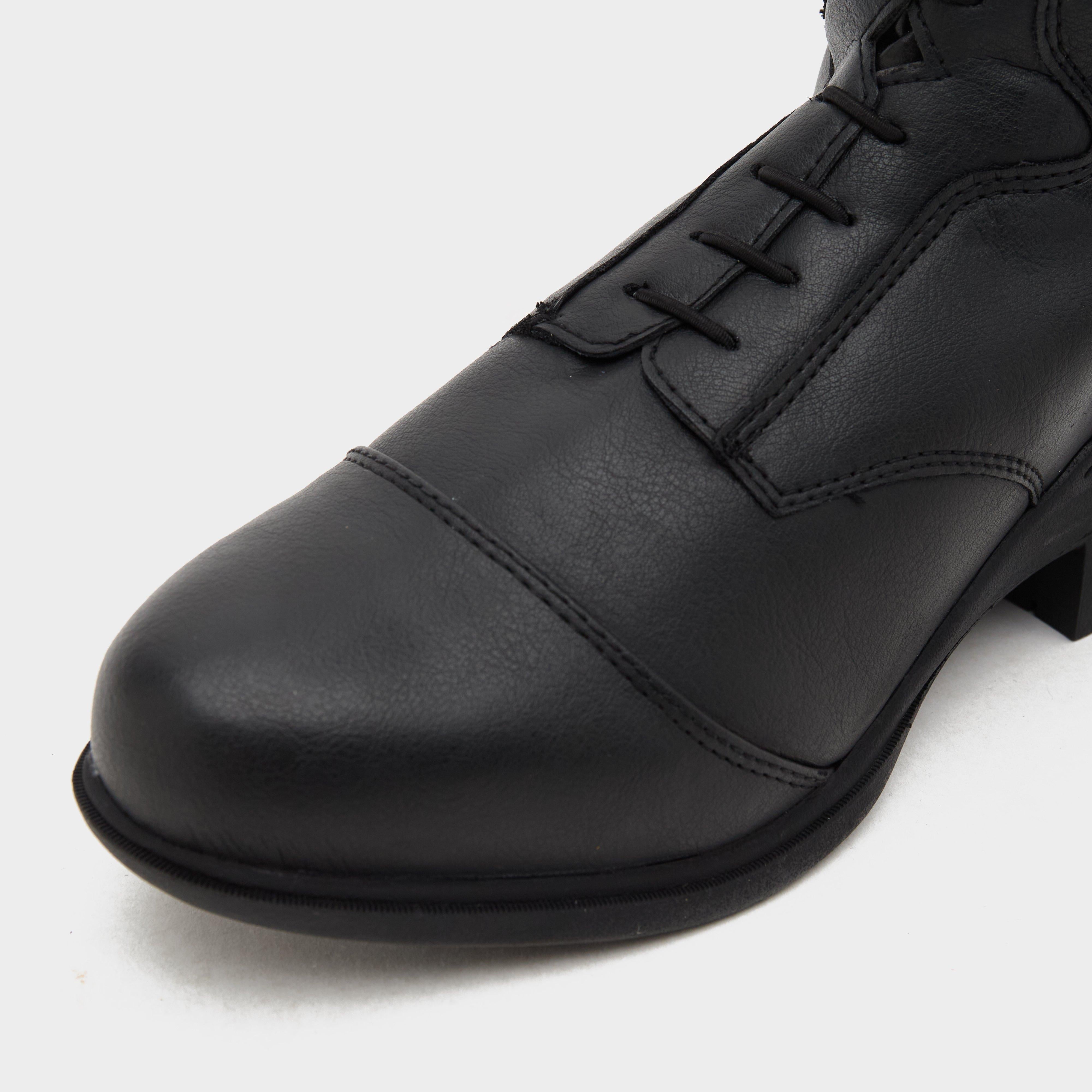 Womens Veganza Long Riding Boots Black