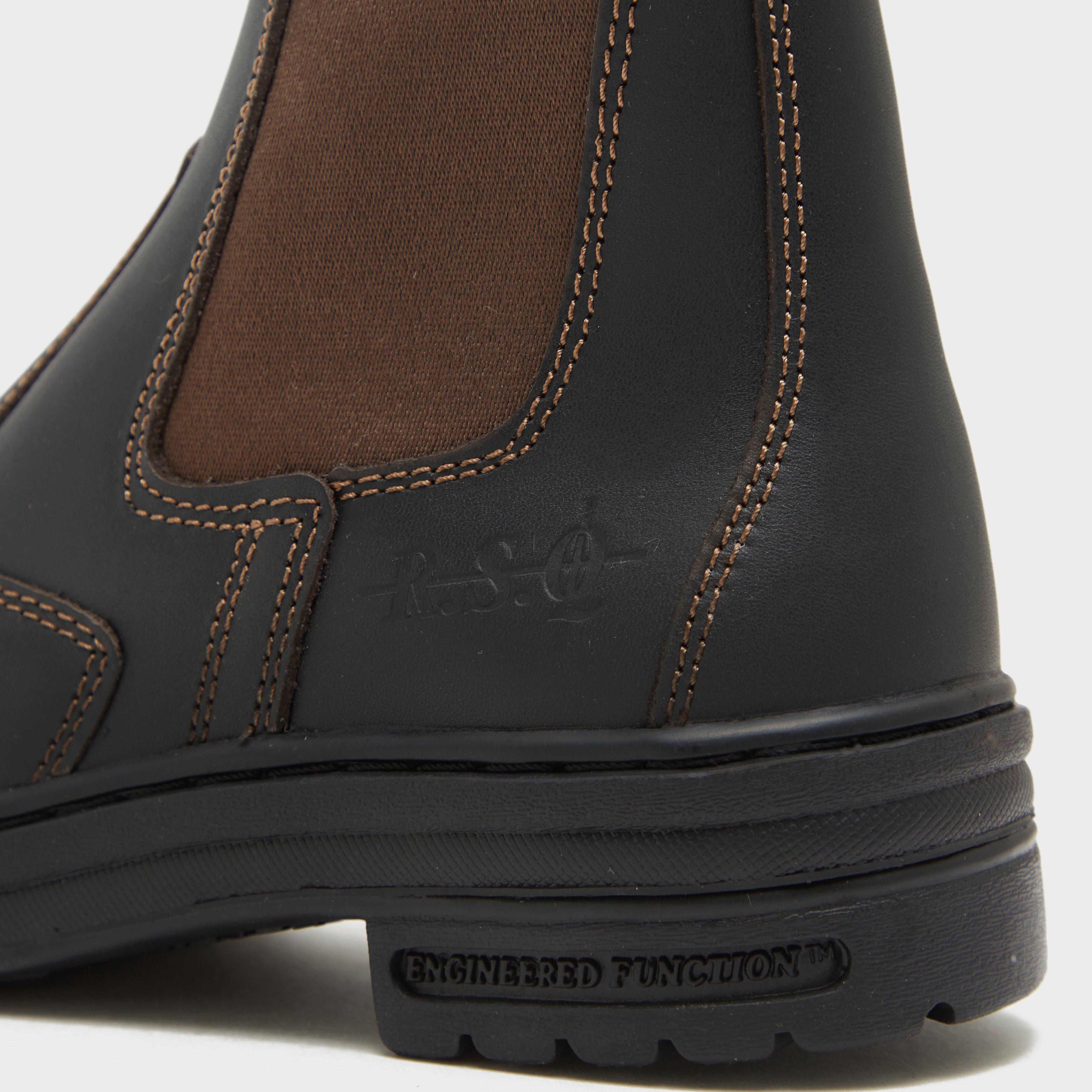 Womens Protective Jodhpur Boots Brown