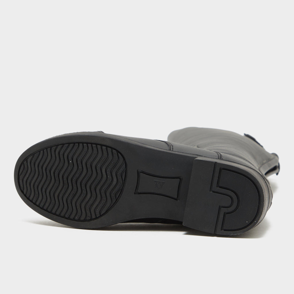 Kids Veganza Long Riding Boots Black