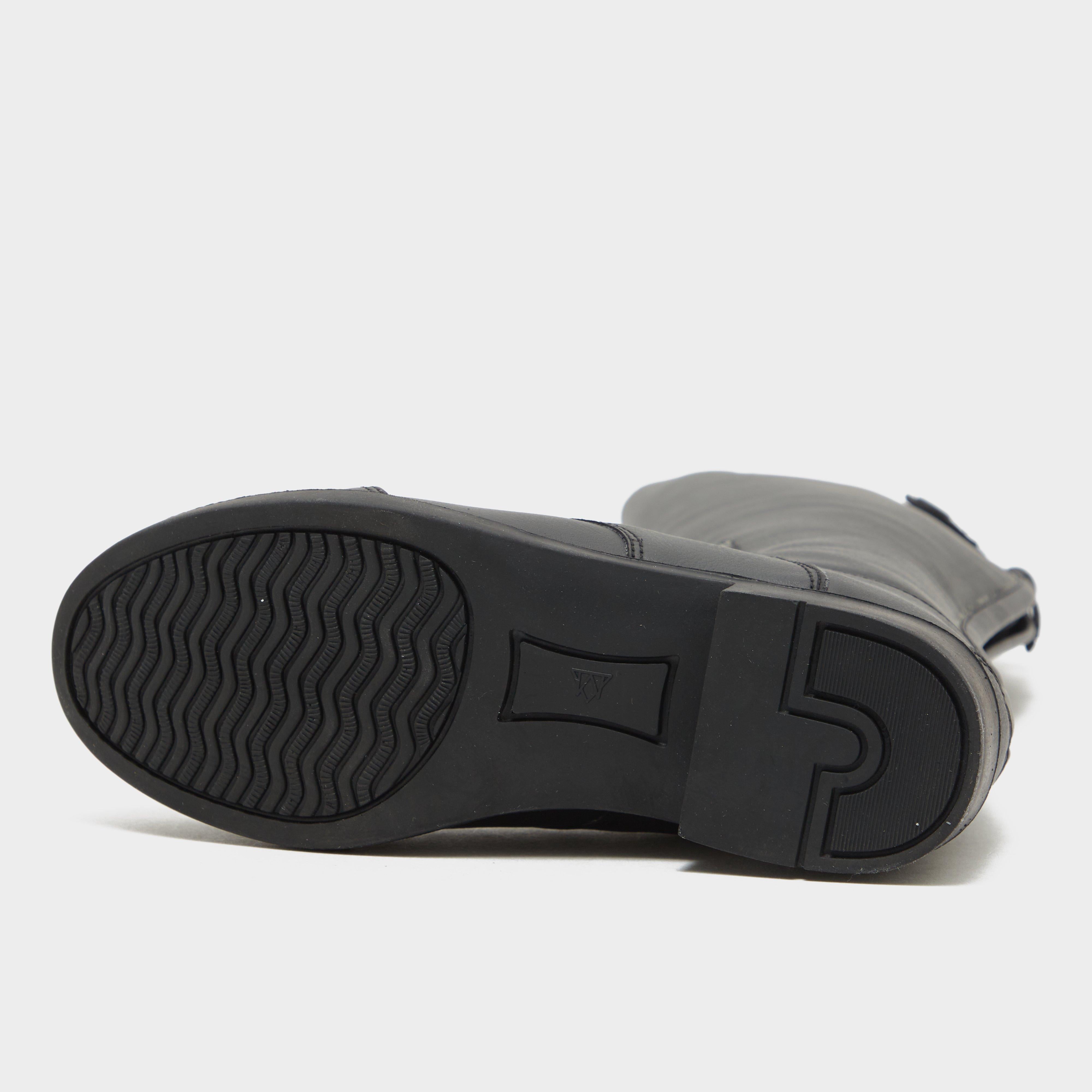 Kids Veganza Long Riding Boots Black