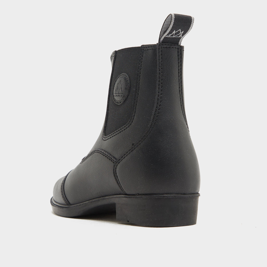 Young Rider Veganza Paddock Boots Black