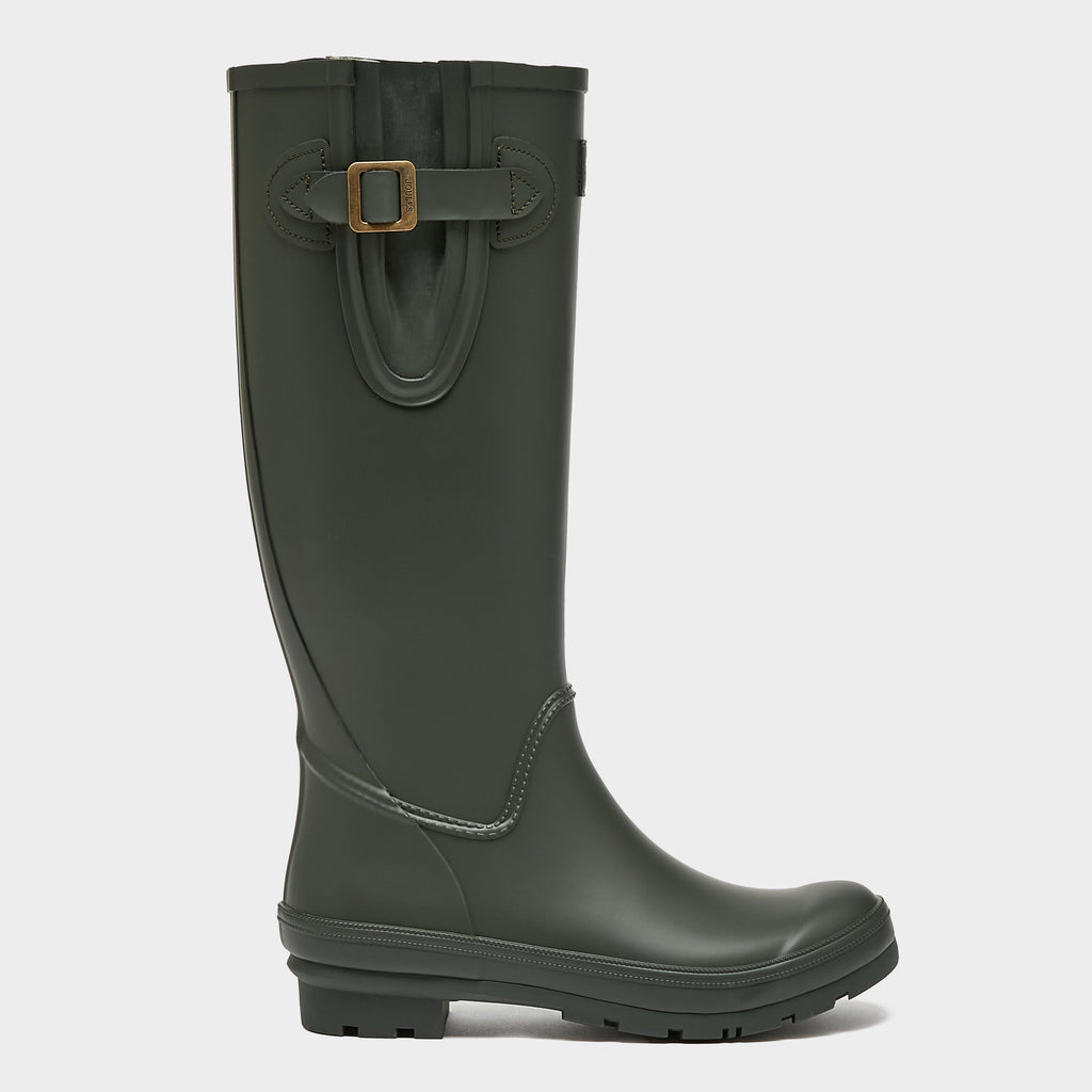 Womens Houghton Adjustable Tall Wellies Green