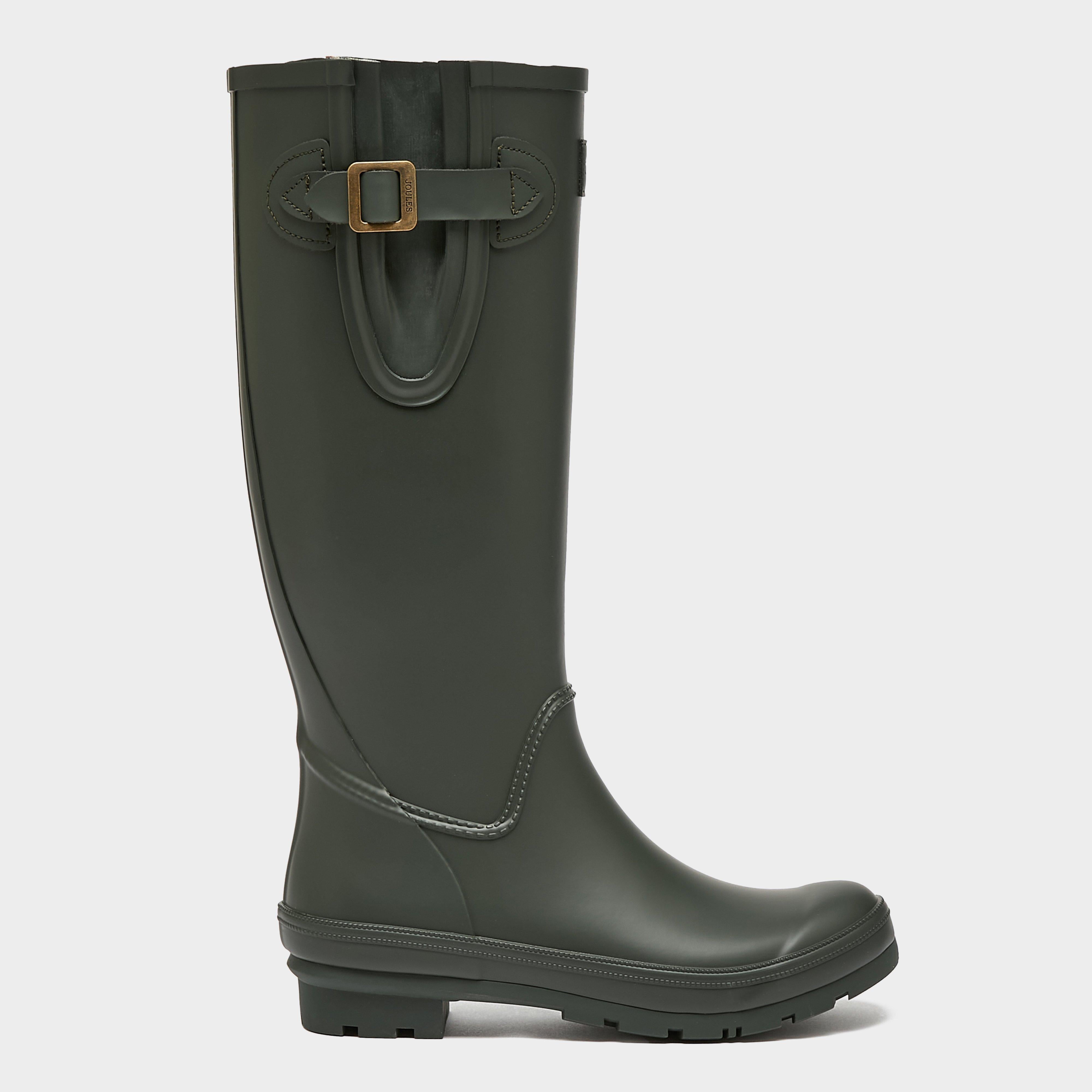 Womens Houghton Adjustable Tall Wellies Green
