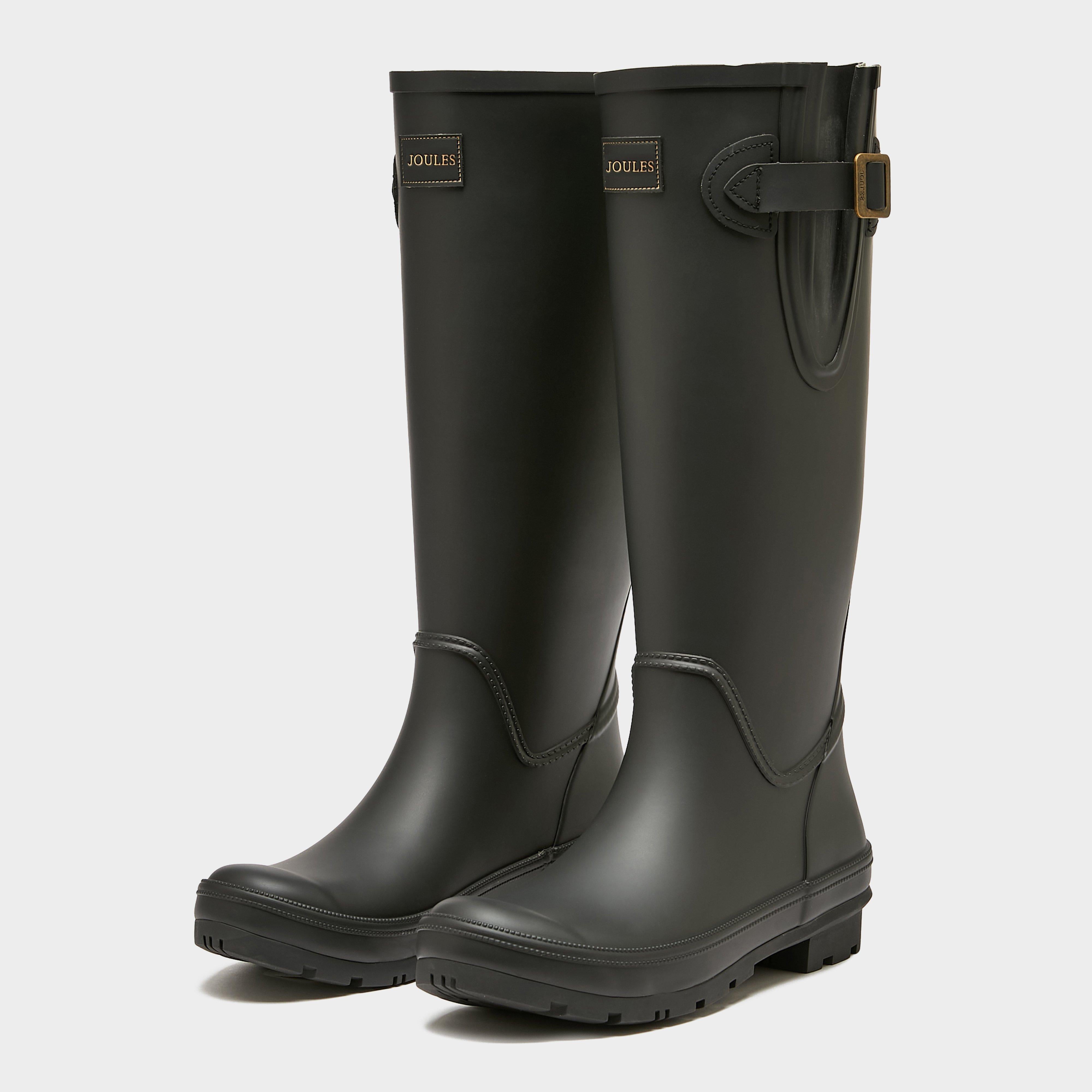 Womens Houghton Adjustable Tall Wellies Black