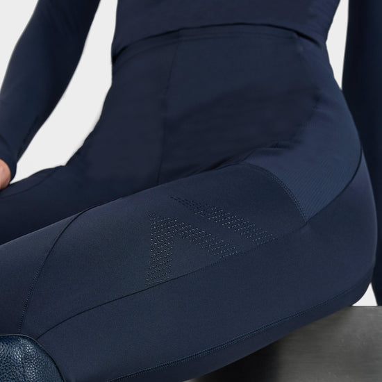 Womens Core Knee Grip Leggings Navy