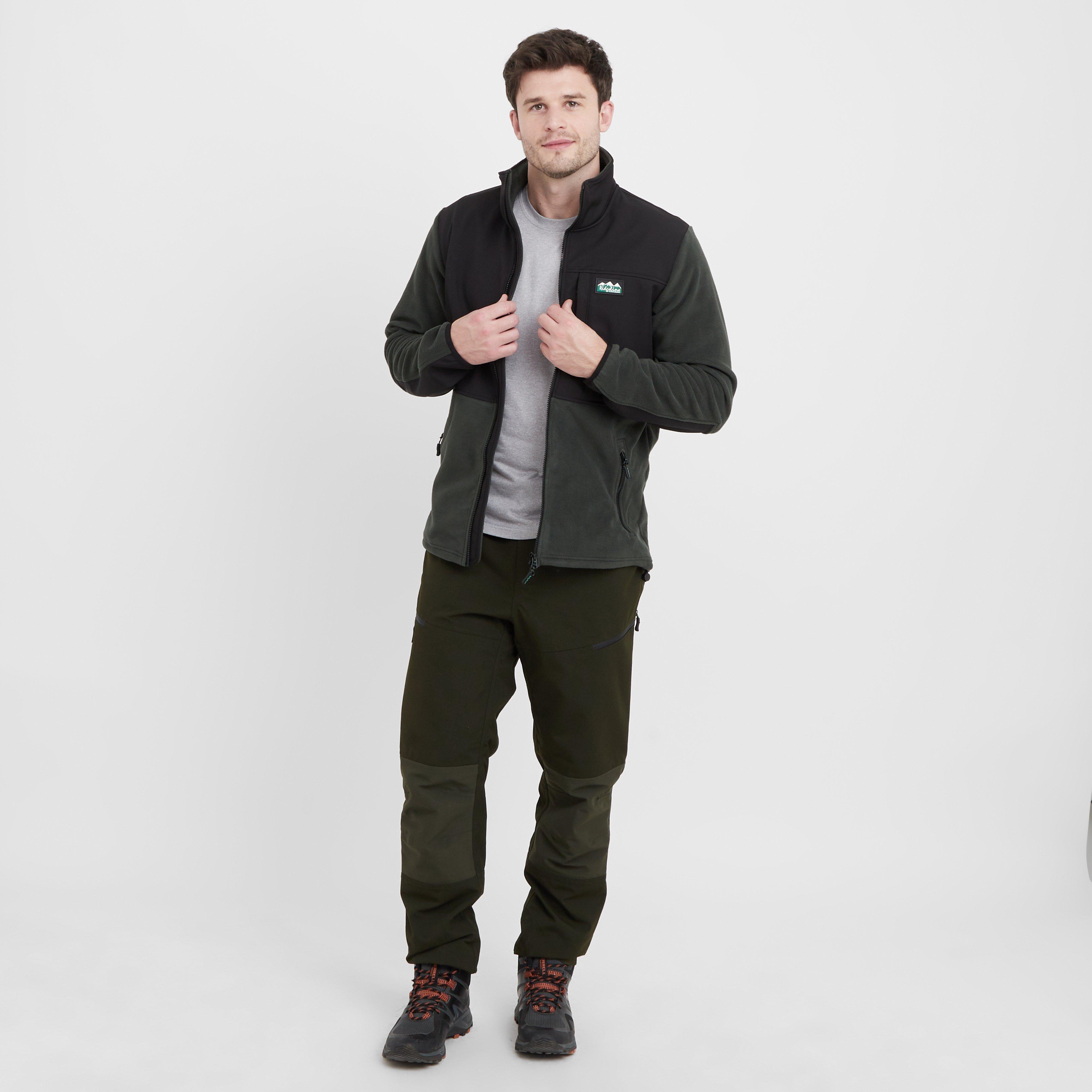 Mens Hybrid Jacket Black/Olive