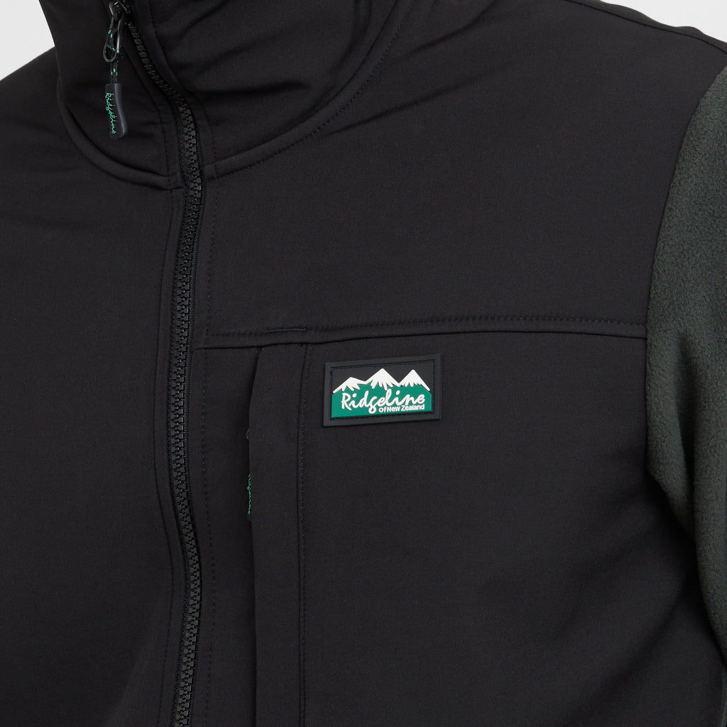 Mens Hybrid Jacket Black/Olive