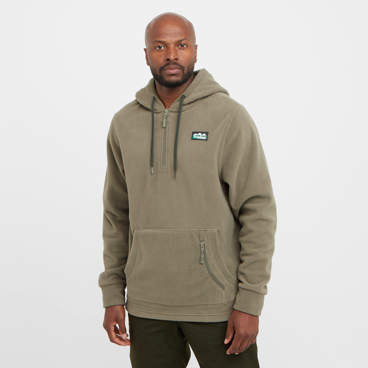 Mens Ballistic Fleece Hoodie Smokey Olive