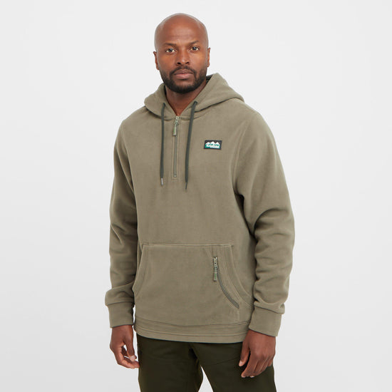 Mens Ballistic Fleece Hoodie Smokey Olive