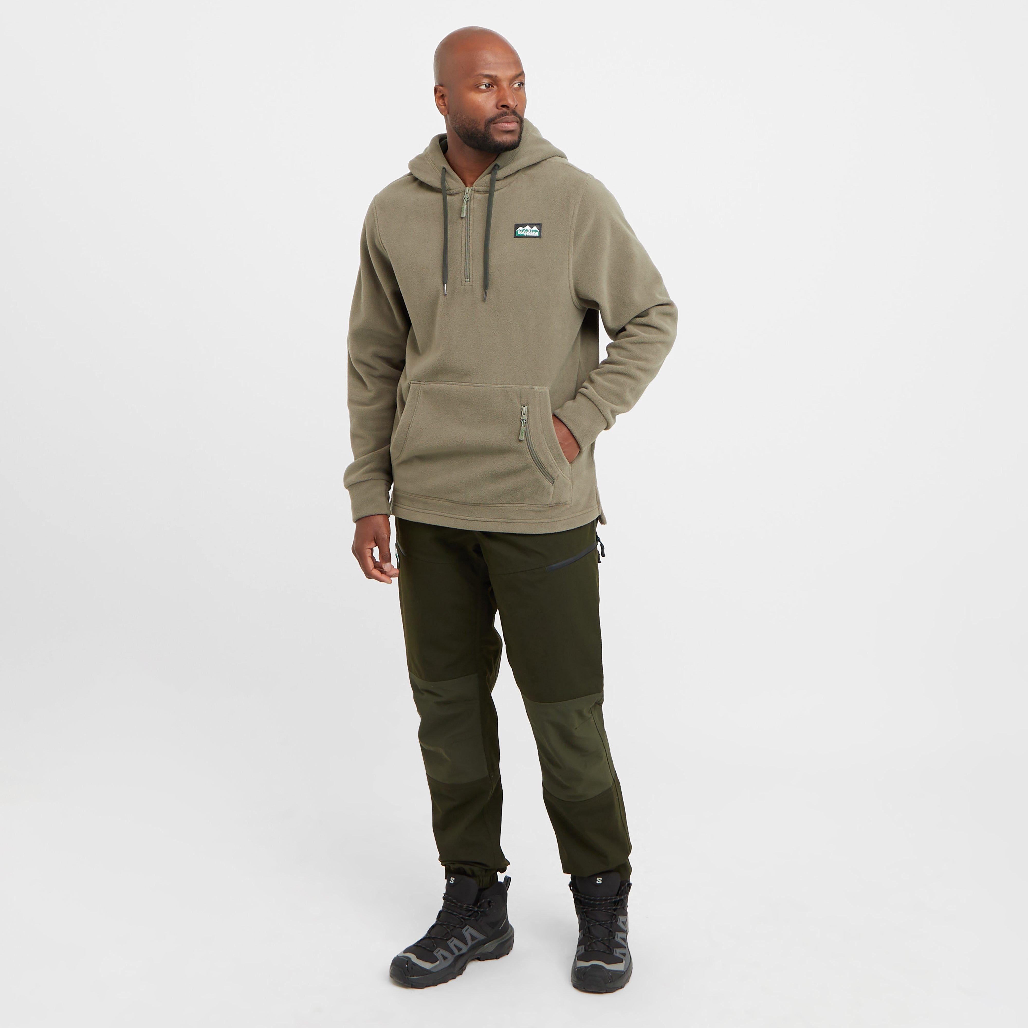 Mens Ballistic Fleece Hoodie Smokey Olive