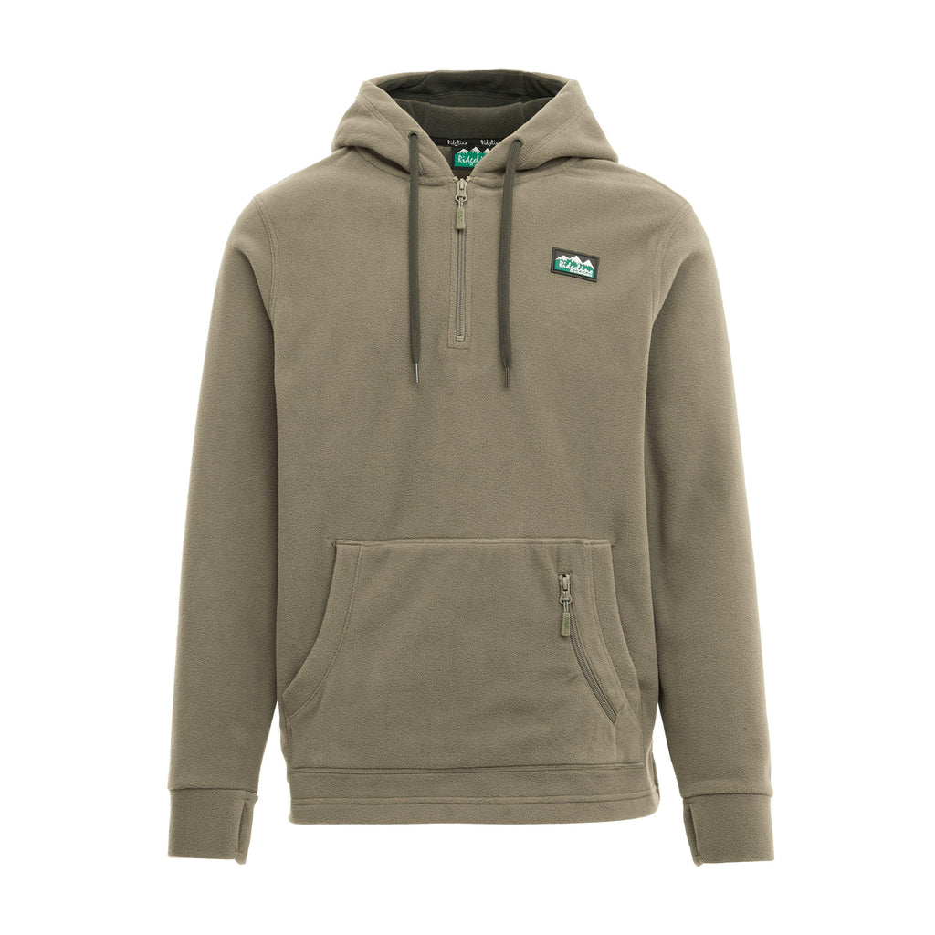 Mens Ballistic Fleece Hoodie Smokey Olive